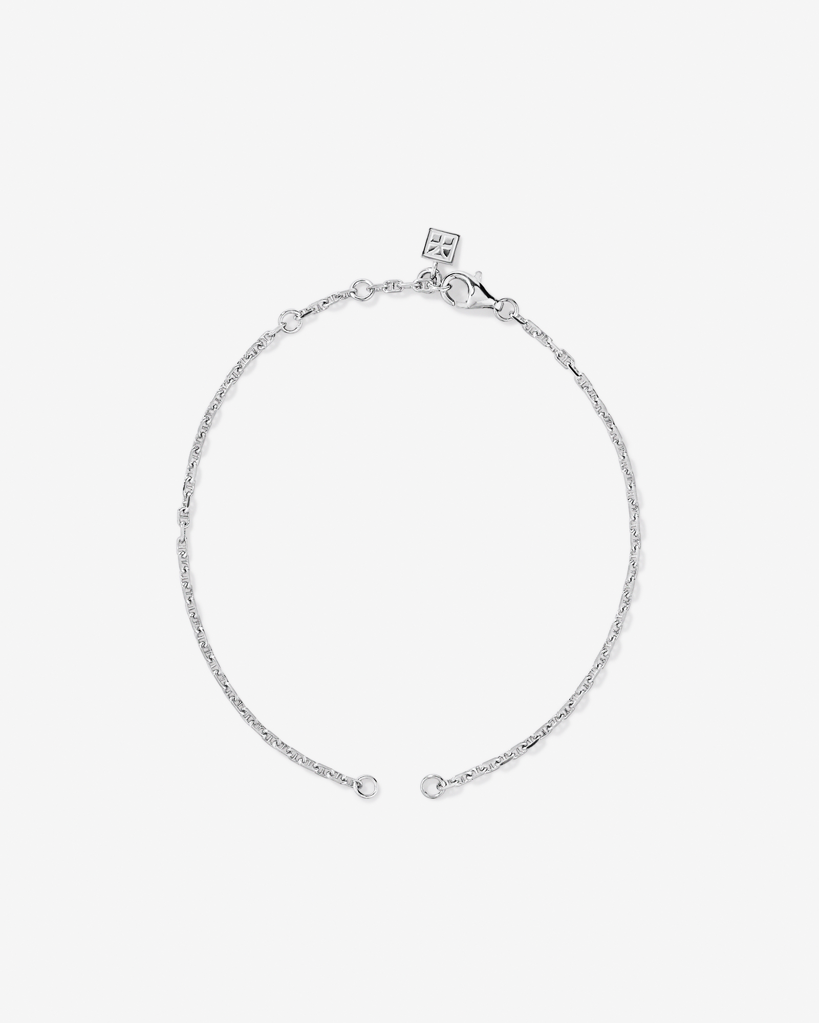 Bracelet ouvert Micro Mariner de 18 cm (7") en argent sterling