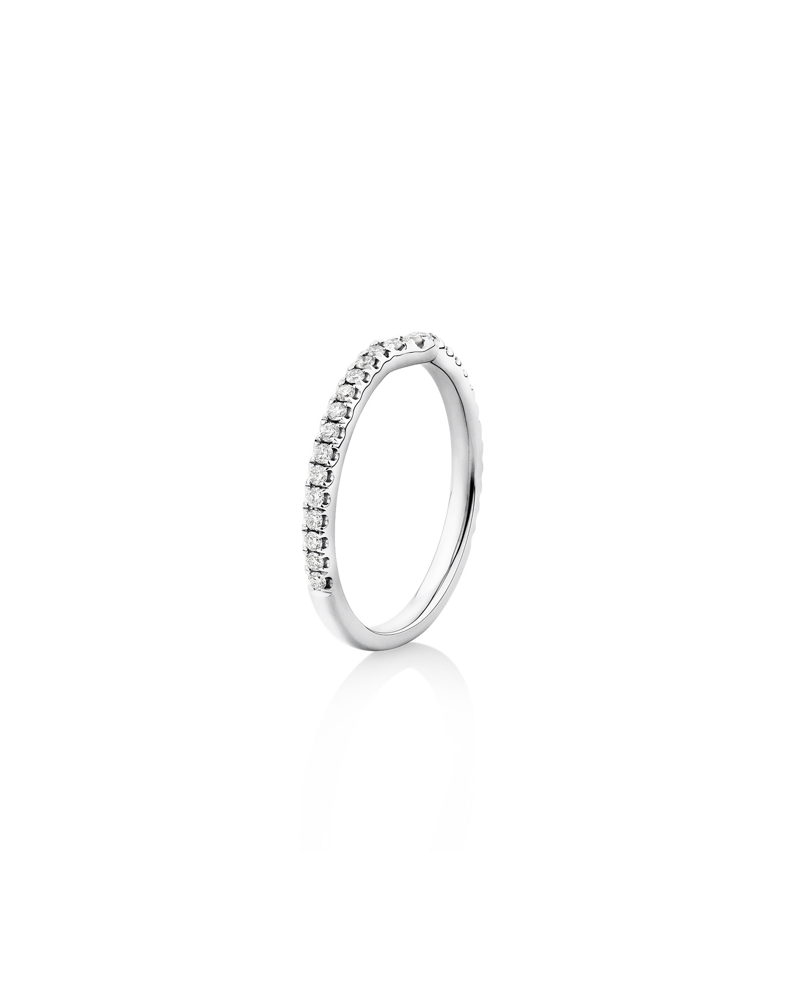 Alliance Sir Michael Hill Designer en or blanc 18 K avec diamants totalisant 0,22 ct