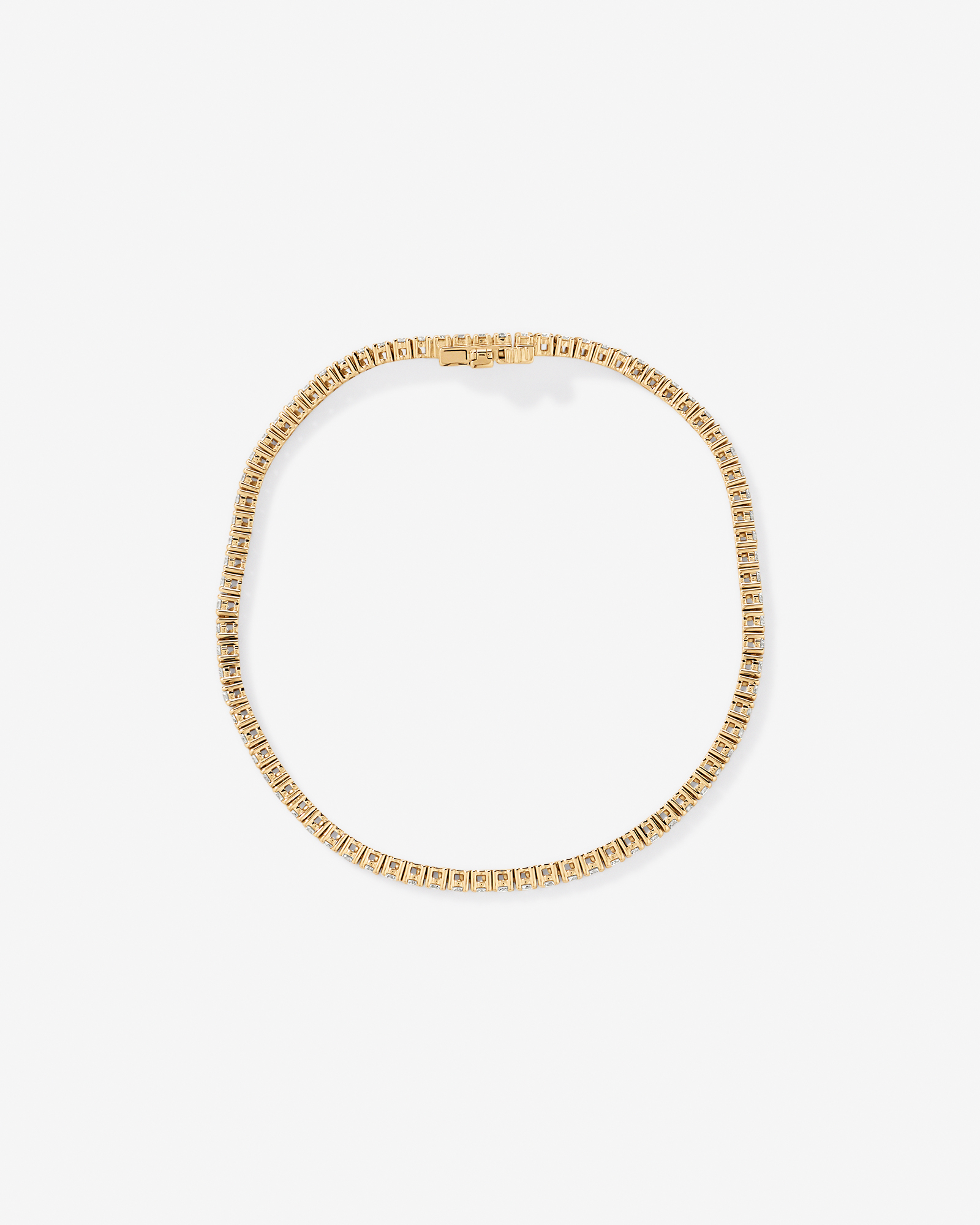 2.50TW Lab Diamond Tennis Bracelet in 10kt Yellow Gold