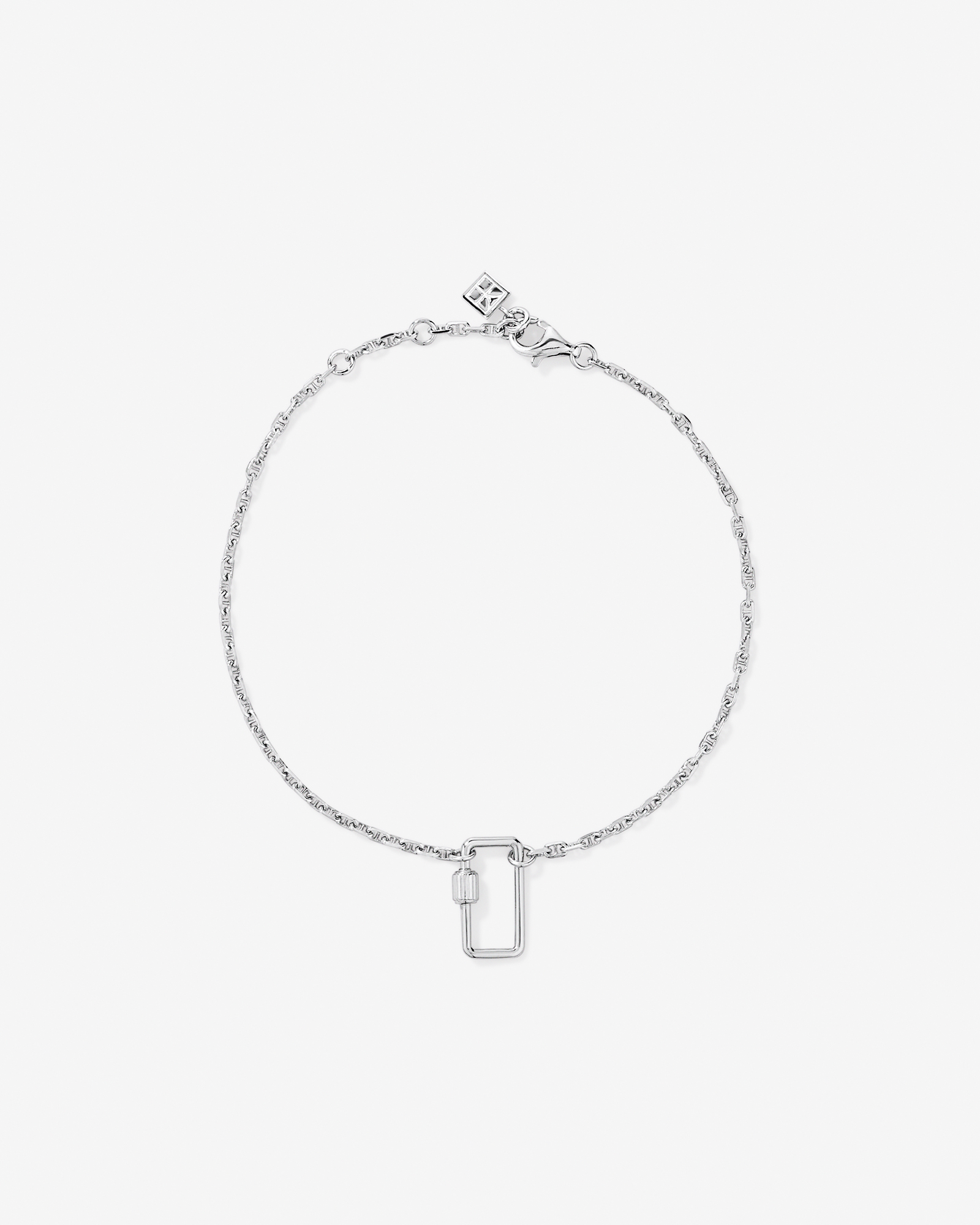Bracelet ouvert Micro Mariner de 18 cm (7") en argent sterling