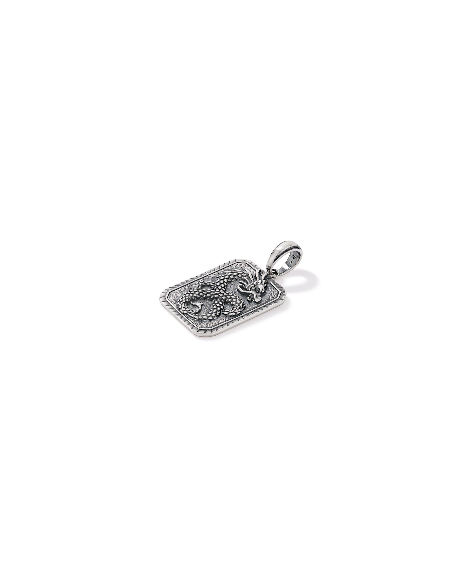 Pendentif de dragon en argent sterling
