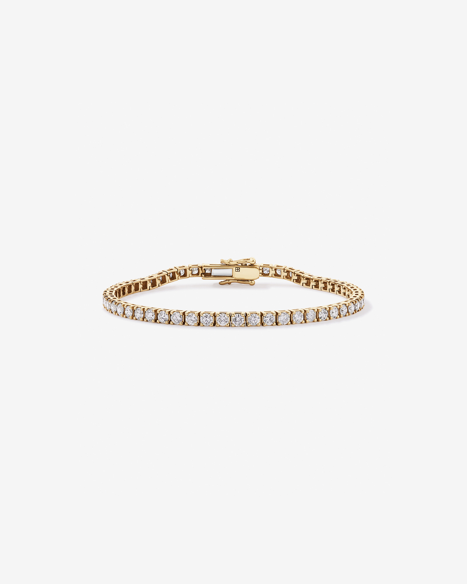 5.00 Carat TW Diamond Tennis Bracelet in 10kt Yellow Gold