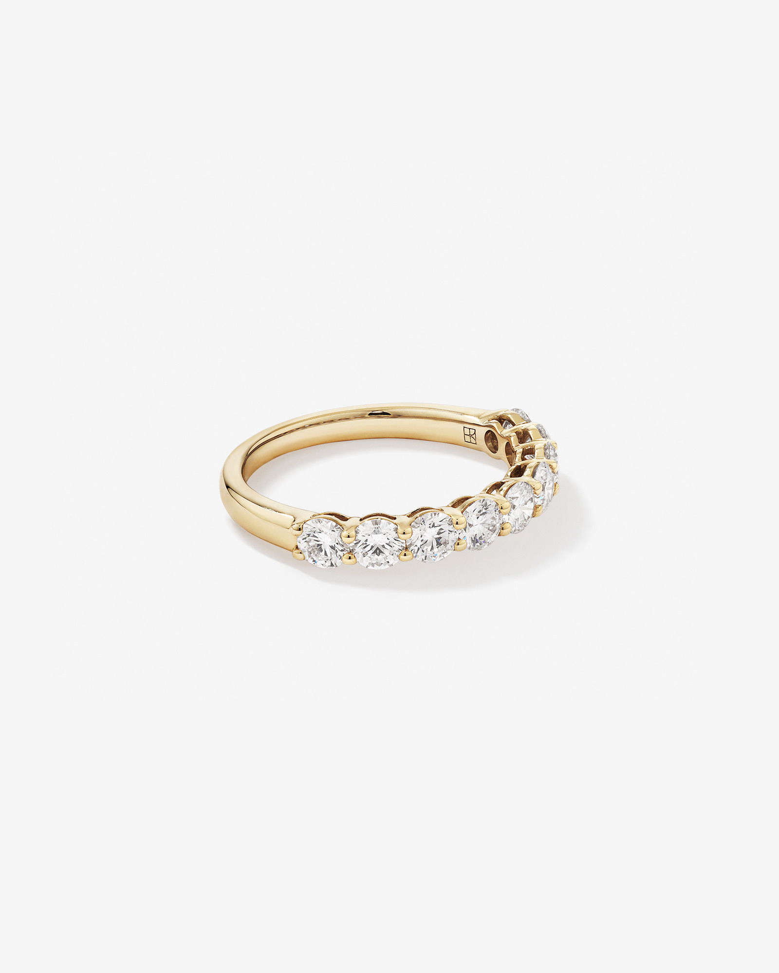 1.30 Carat TW Round Brilliant Laboratory-Grown Diamond Wedding Ring 14kt Gold