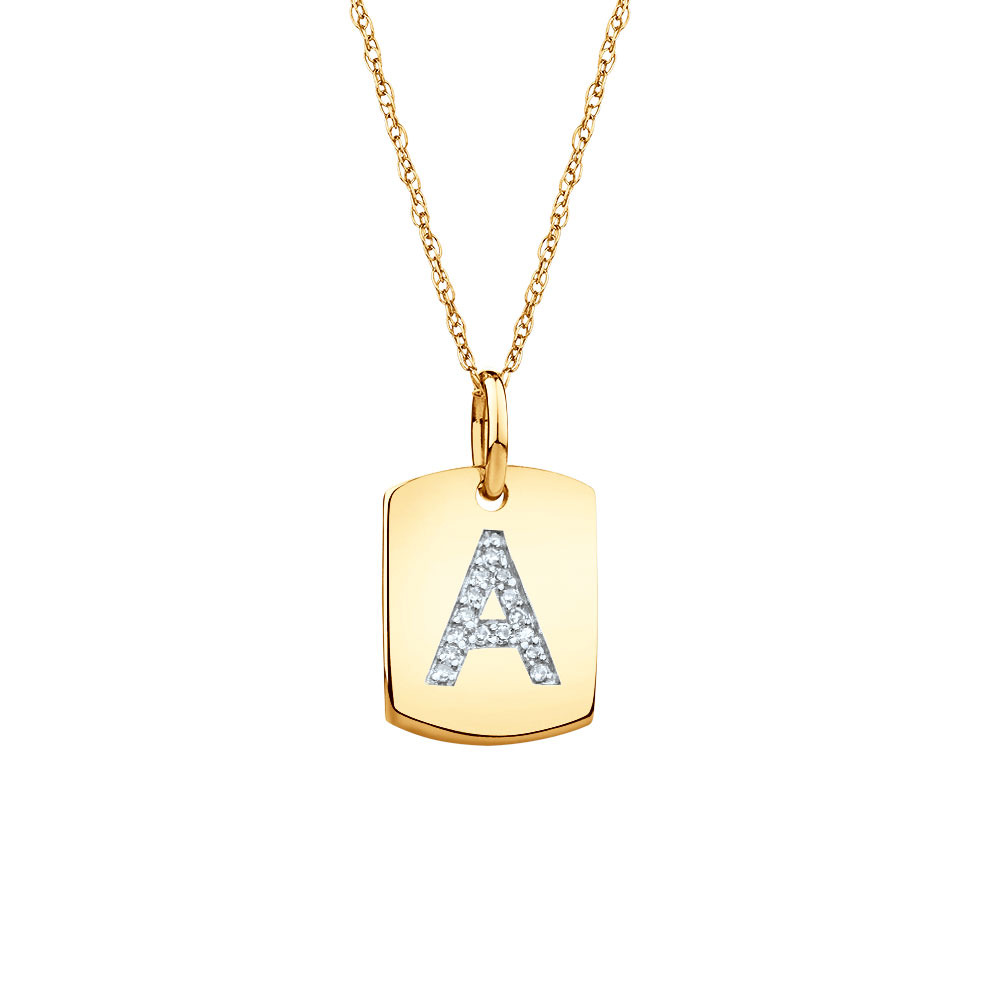 michael hill initial pendant