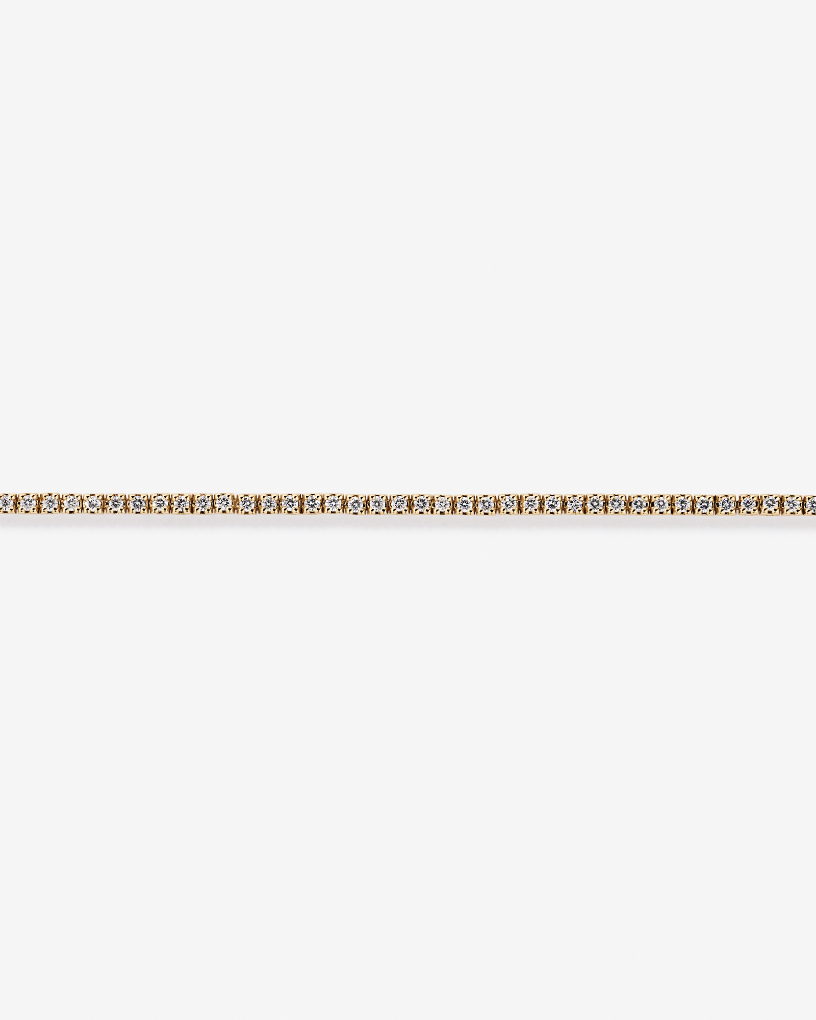 1.00 Carat TW Diamond Tennis Bracelet in 10kt Yellow Gold