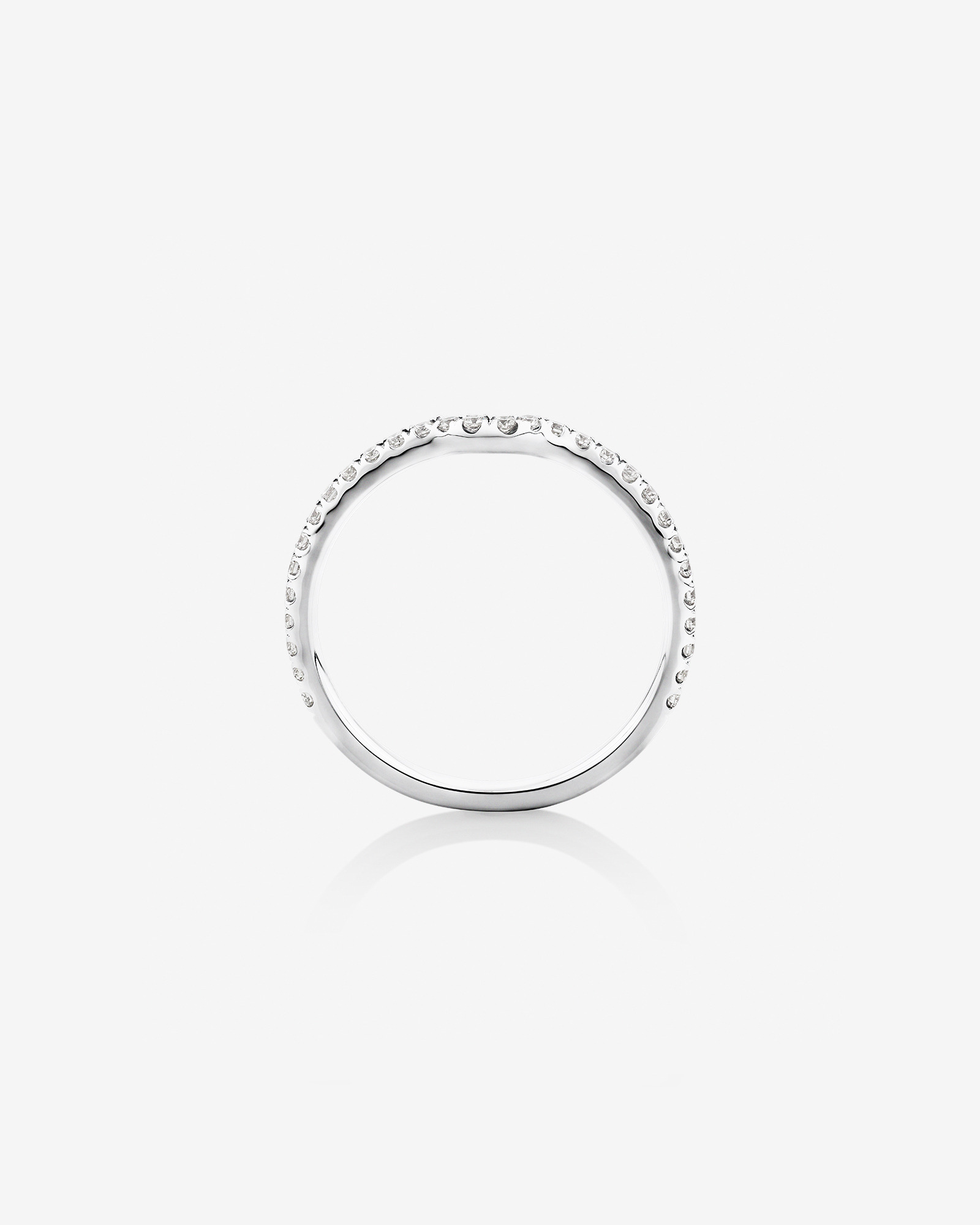 Sir Michael Hill Designer Wedding Band with 0.22 Carat TW of Diamonds in 18kt White Gold