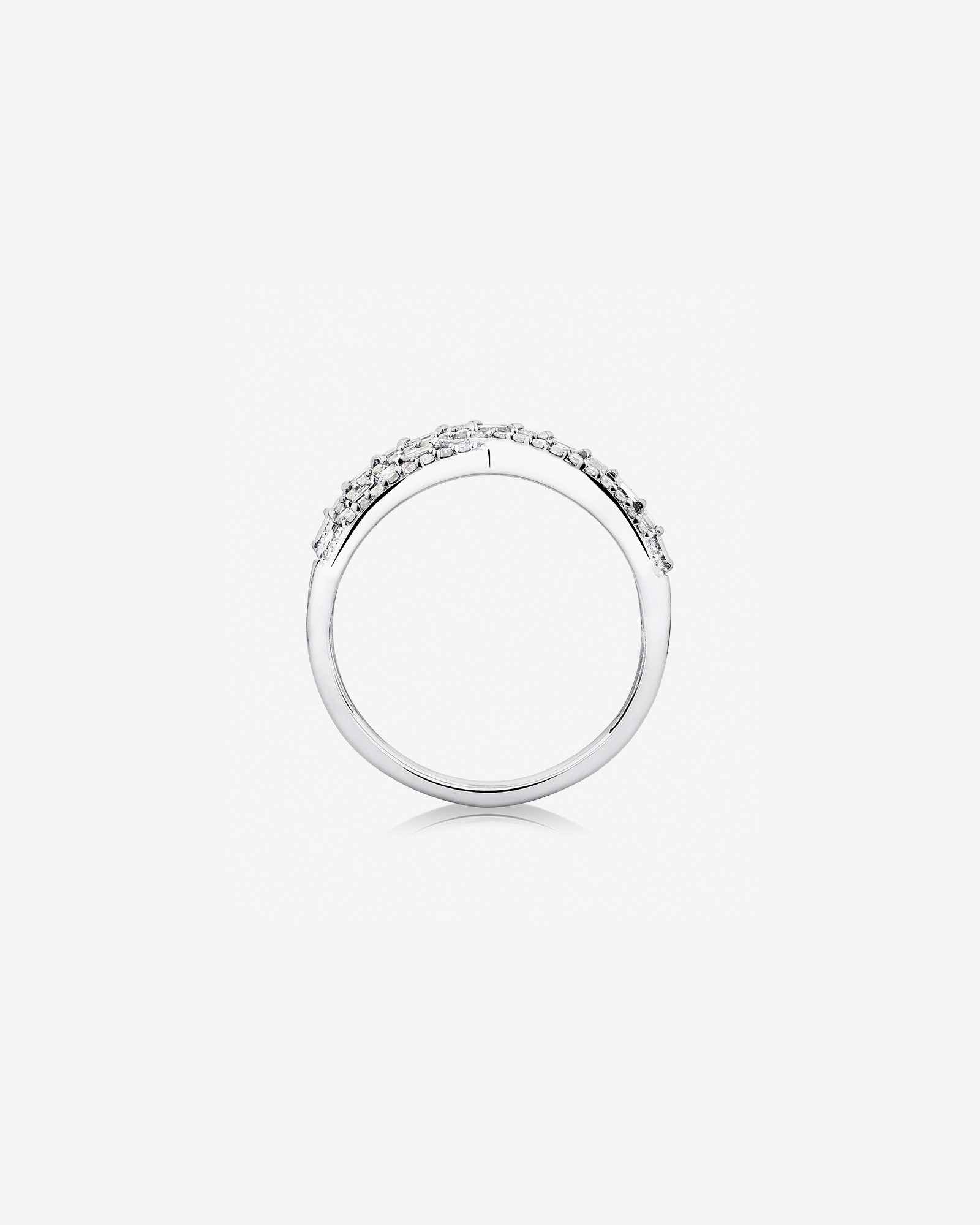 Ring with 0.50 Carat TW Of Diamonds in 10kt White Gold