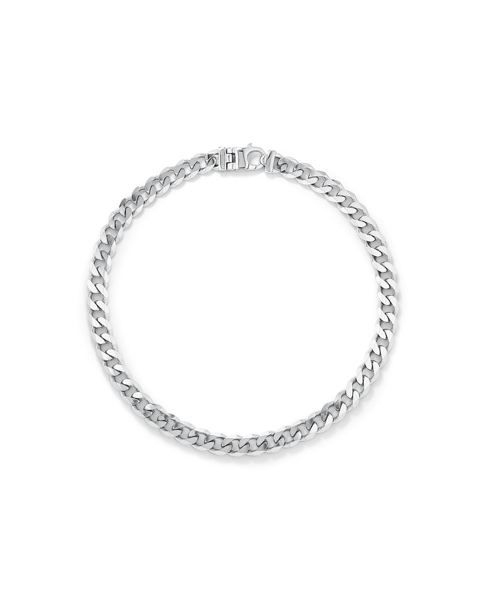 13mm Curb Chain in Sterling Silver