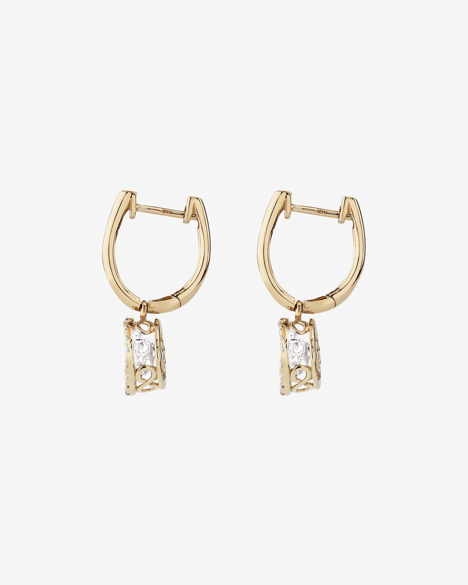 Everlight Earrings with 1/2 Carat TW of Diamonds in 10kt Yellow Gold