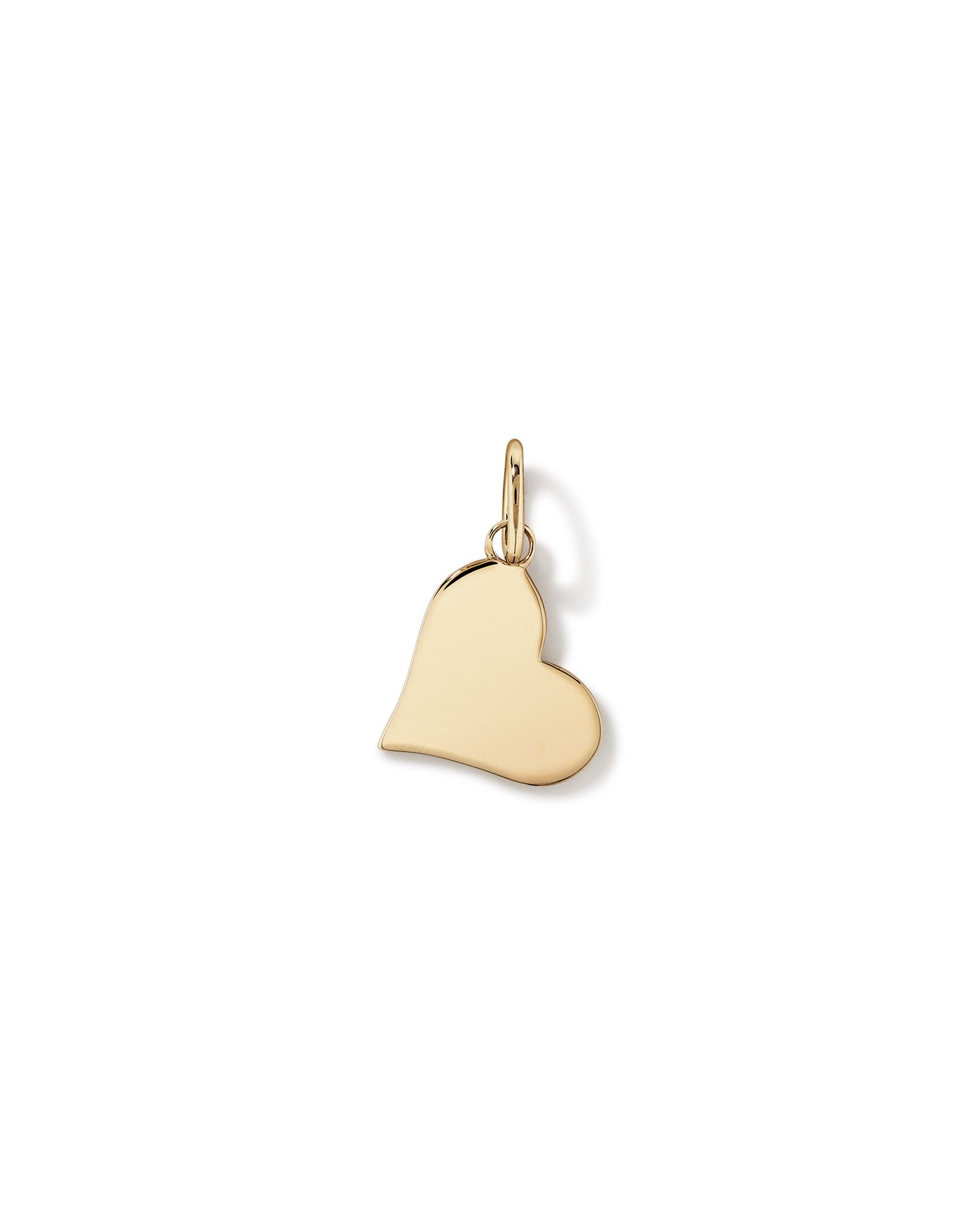 Pendentif cœur d'amour en or jaune 10 carats