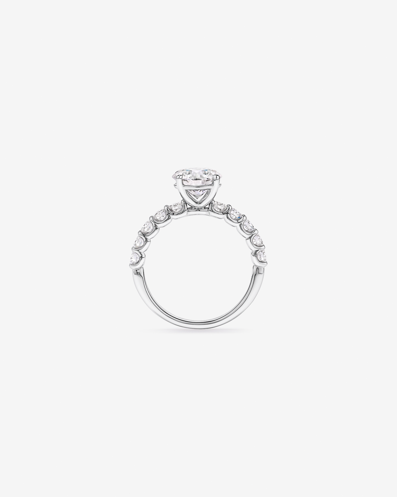 2.75TW Round Brilliant Laboratory-Grown Diamond Engagement Ring 14kt Gold