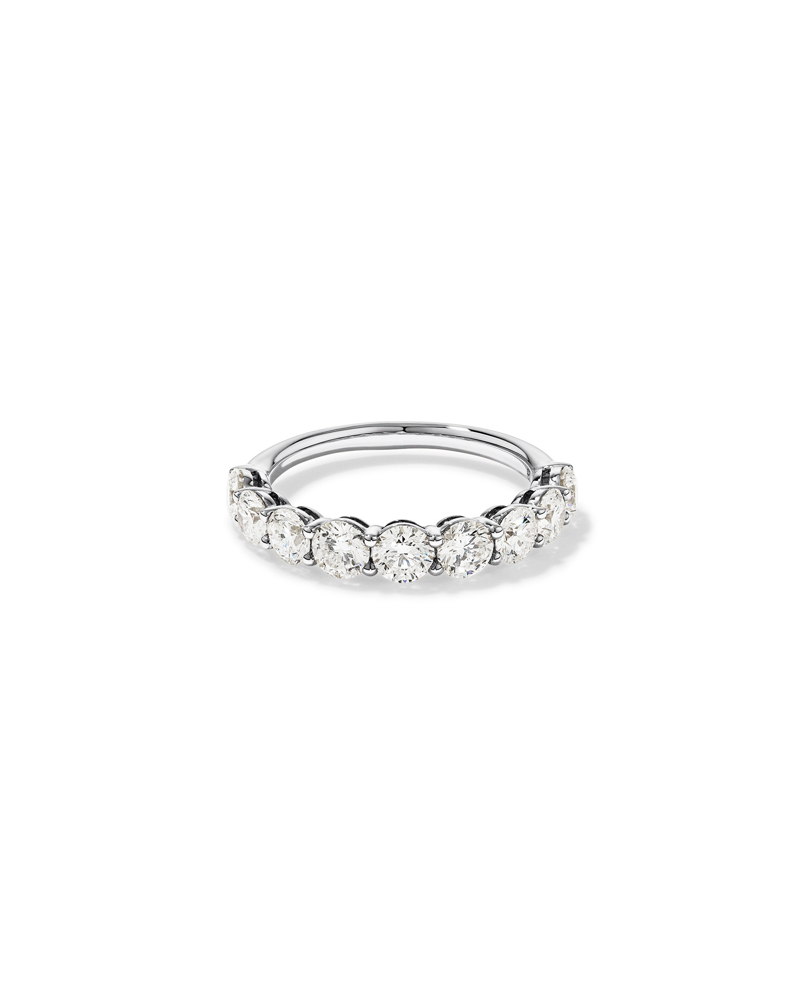 2.00 Carat TW Round Brilliant Laboratory-Grown Diamond Wedding Ring 14kt Gold