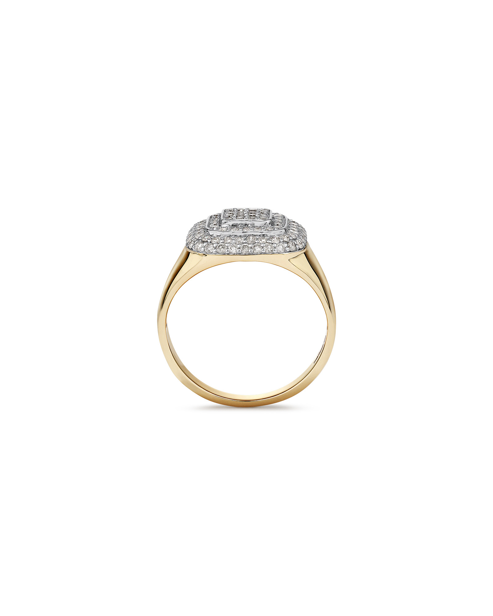 Ring with 1 Carat TW of Diamonds in 10kt Yellow Gold