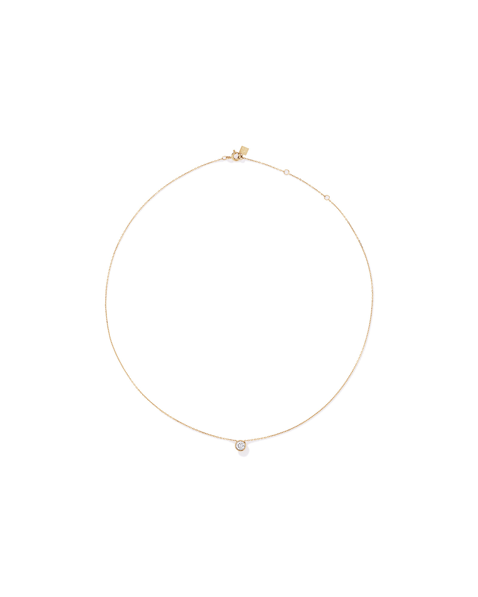 Solitaire Stud & Pendant  Box Set with 01.00 Carat TW of Laboratory-Grown Diamonds in 10kt Yellow Gold