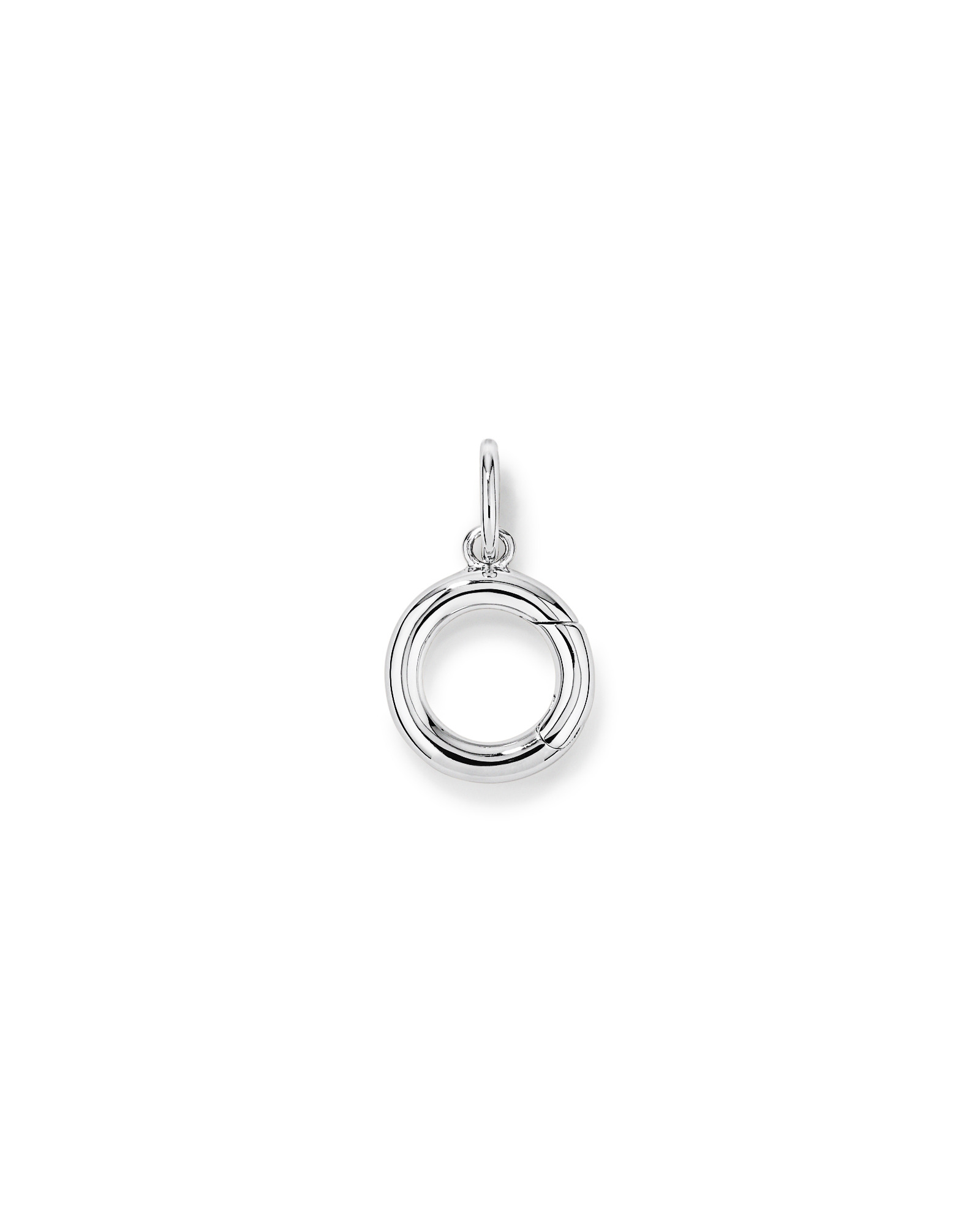 Rehausseur de pendentif poli de 13 mm en argent sterling