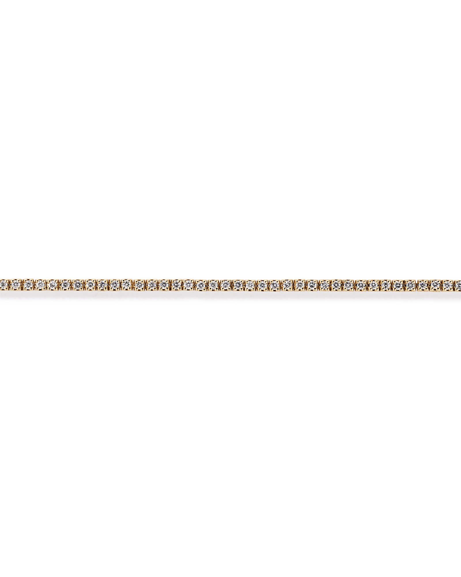 1.00 Carat TW Diamond Tennis Bracelet in 10kt Yellow Gold