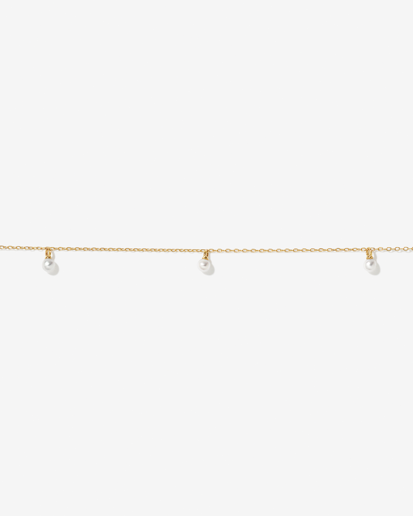 Micro Cultured Freshwater Pearl Bracelet in 10kt Gold