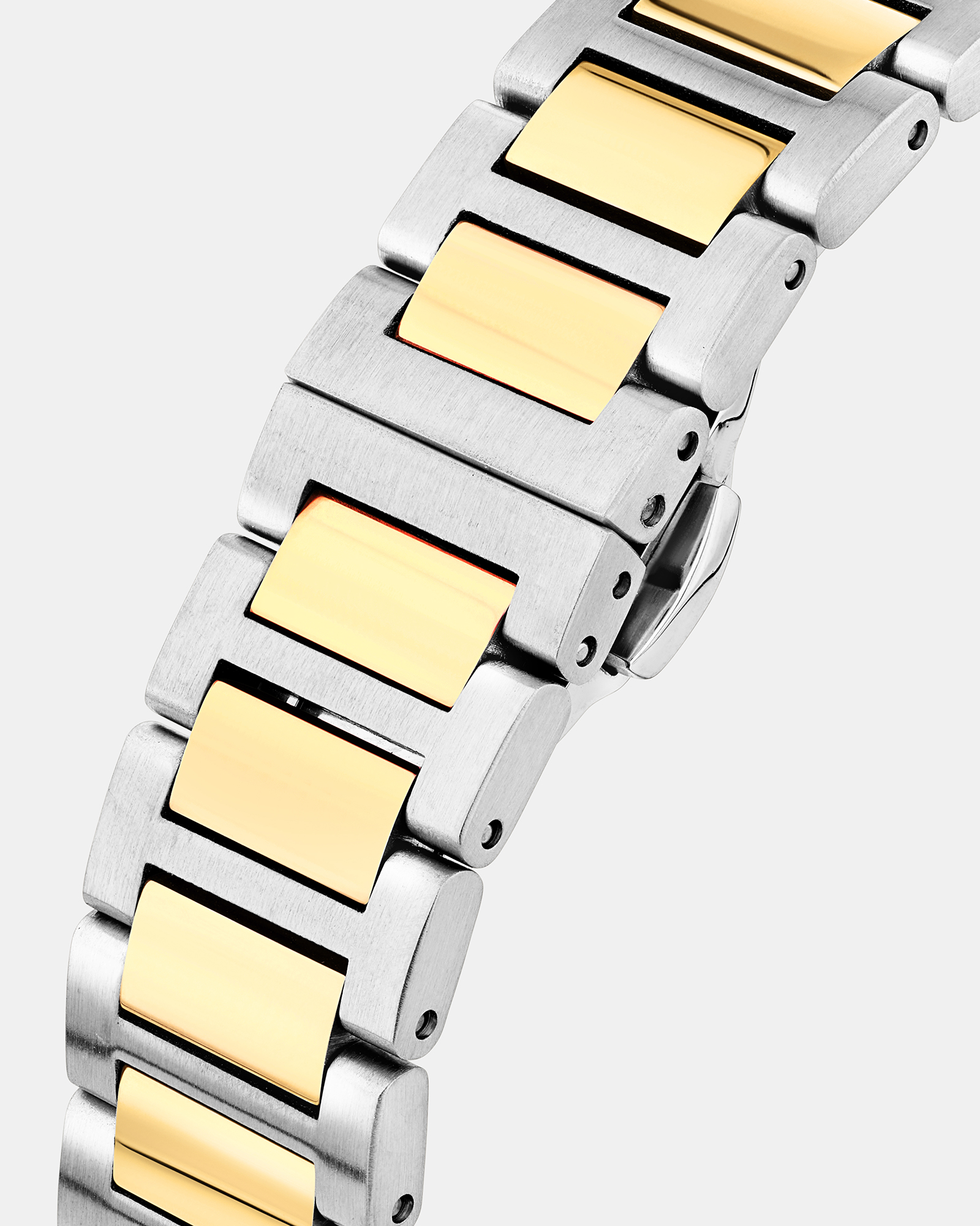 Women's Two-Tone Watch with Diamonds in Gold Tone Stainless Steel