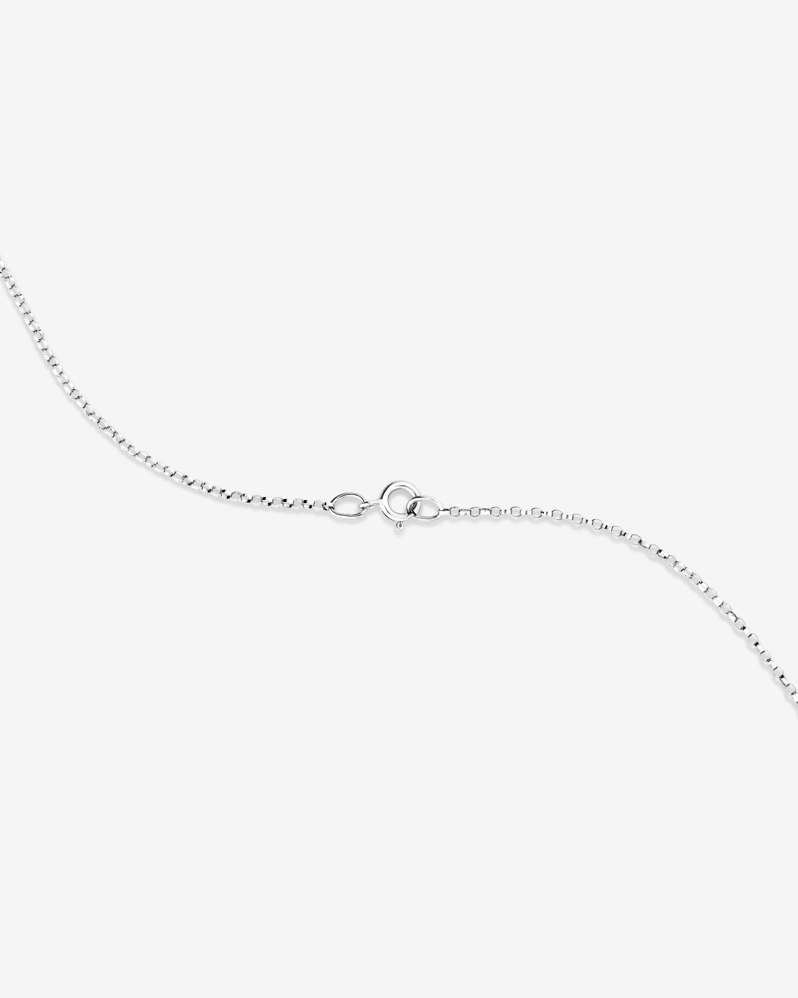 N Initial Necklace with 0.10 Carat TW of Diamonds in 10kt White Gold