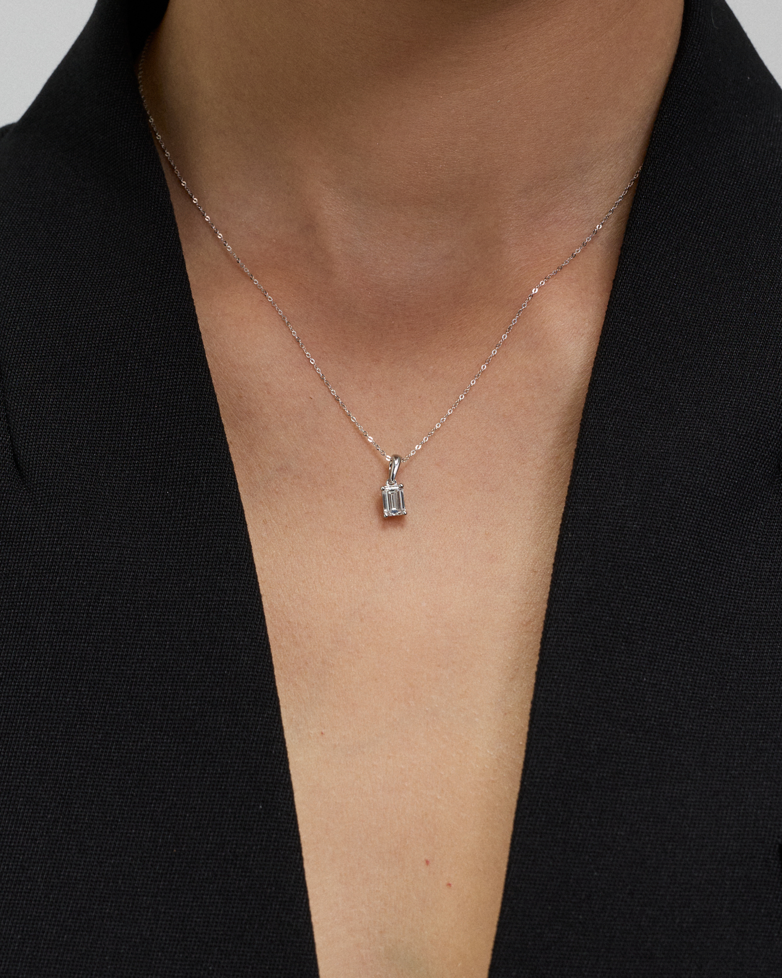 0.50TW Lab Diamond Pendant in 10kt Gold