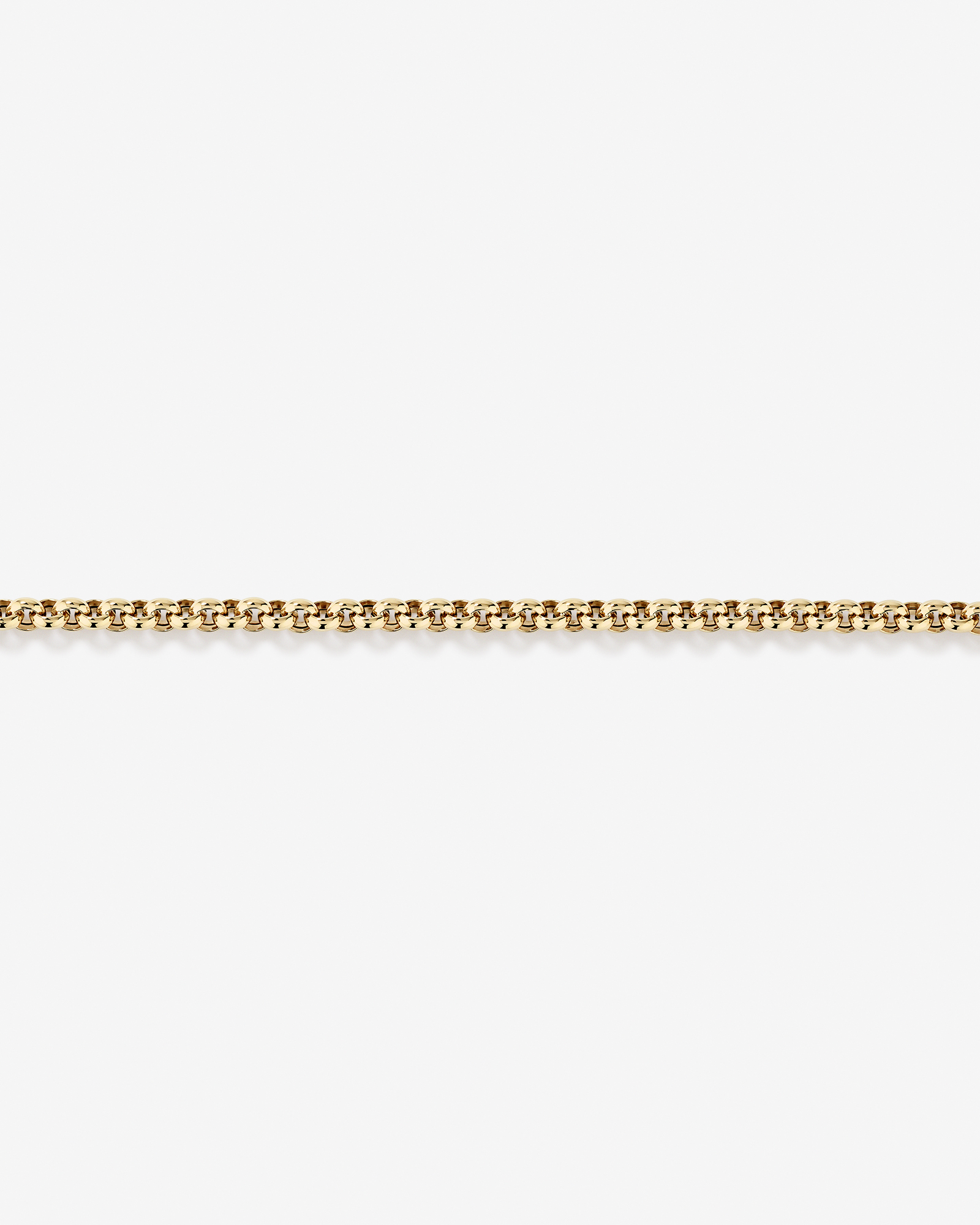 19cm (7.5") 5mm-5.5mm Width Hollow Belcher Bracelet in 10kt Yellow Gold