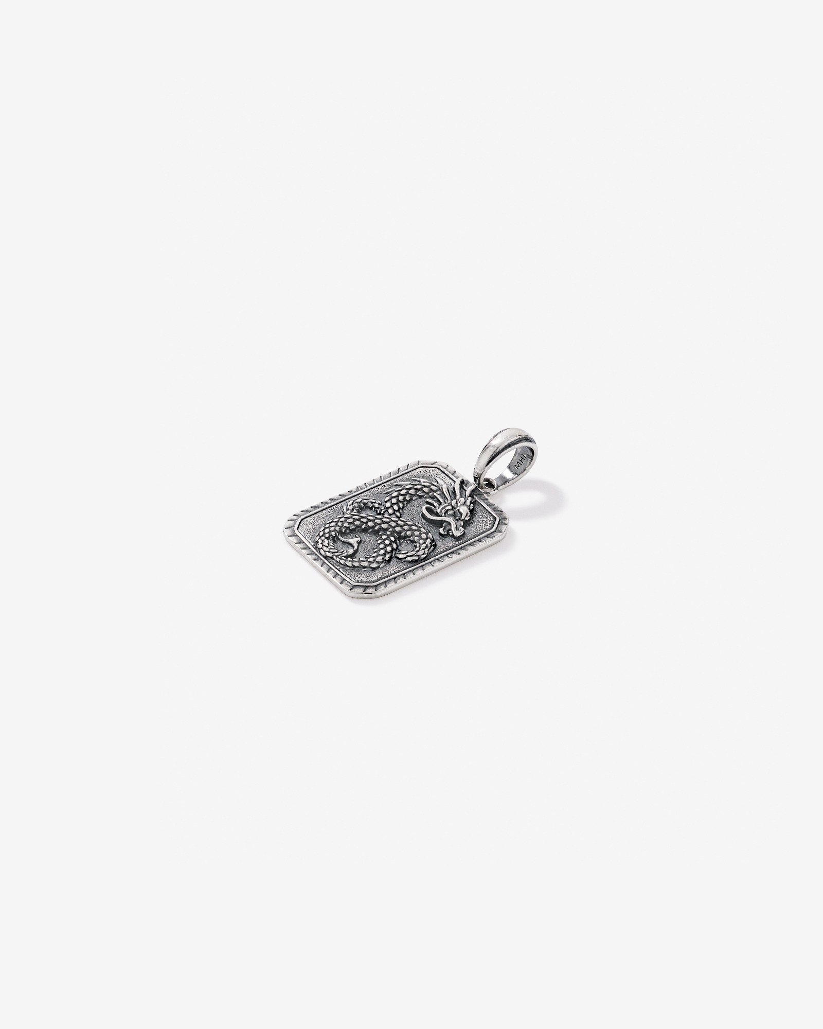 Pendentif de dragon en argent sterling