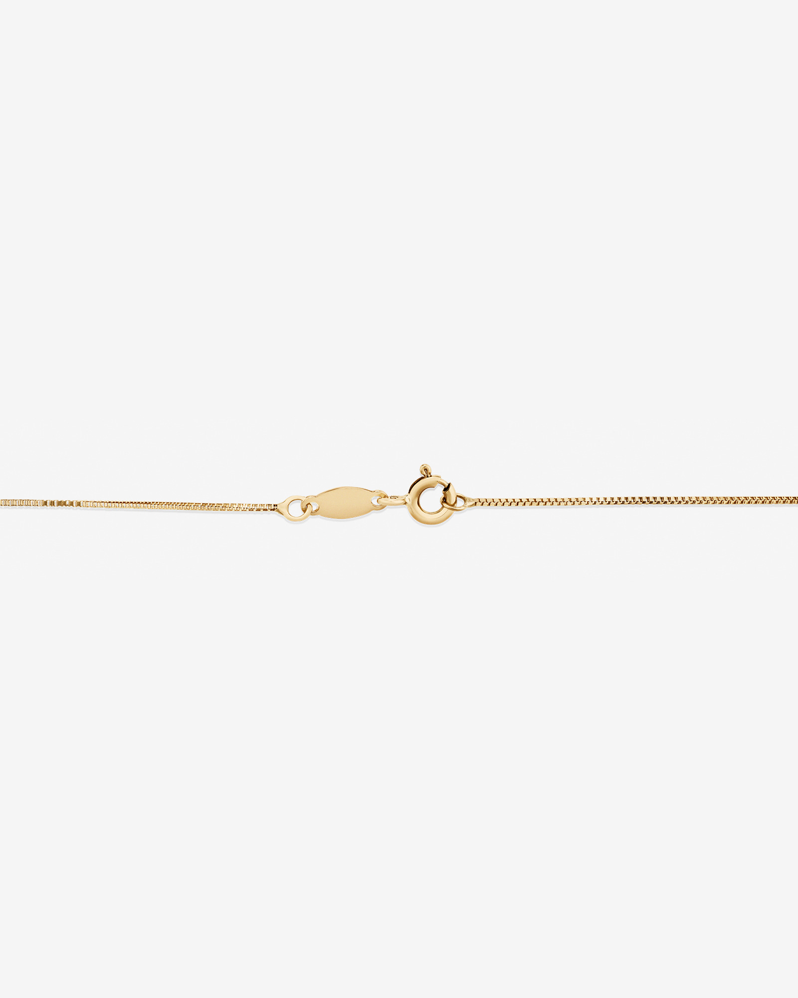 50cm Box Chain in 18kt Yellow Gold