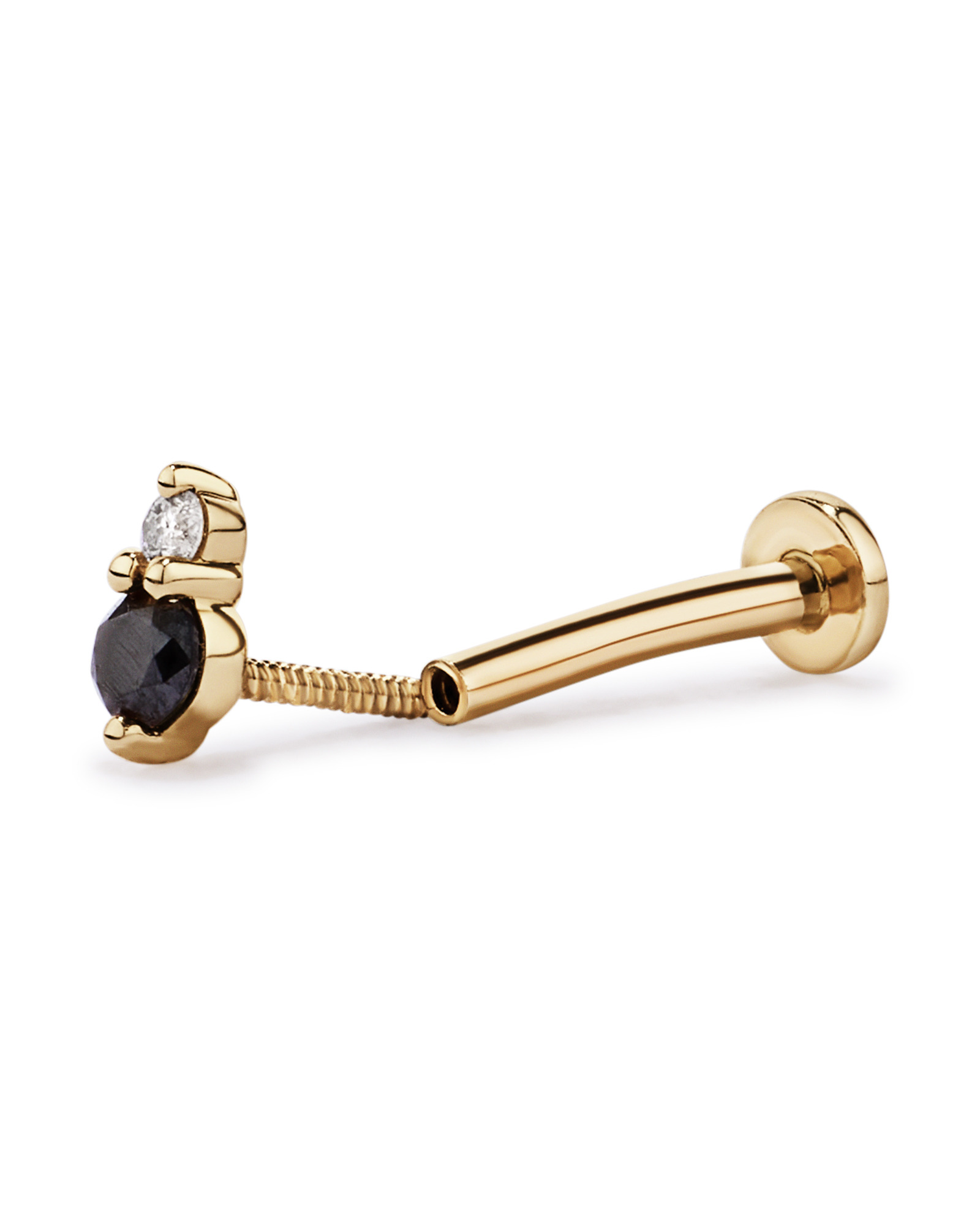 0.06 Carat TW Diamond Stud in 10kt Yellow Gold