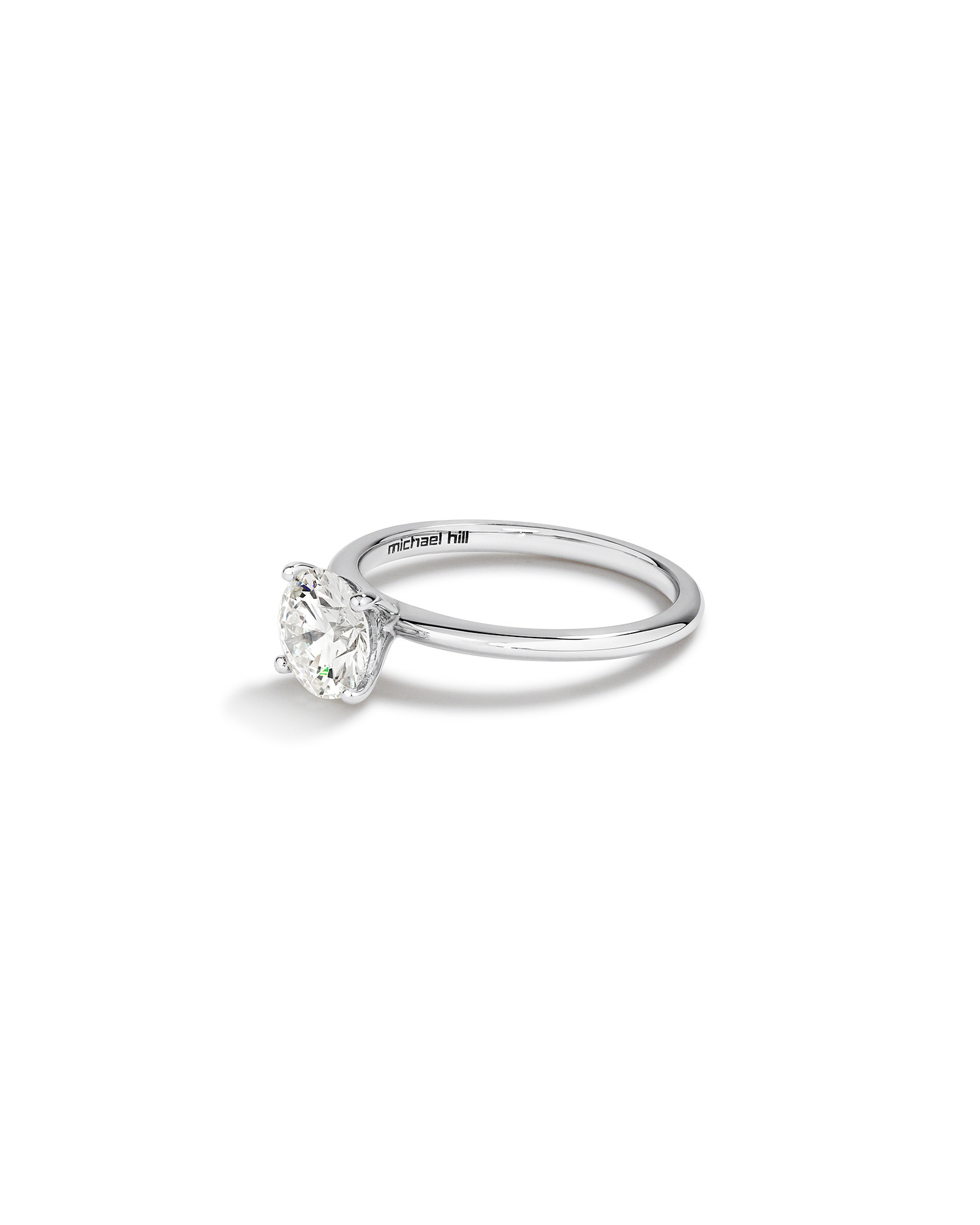Carat Laboratory-Grown Diamond Ring in 14kt White Gold