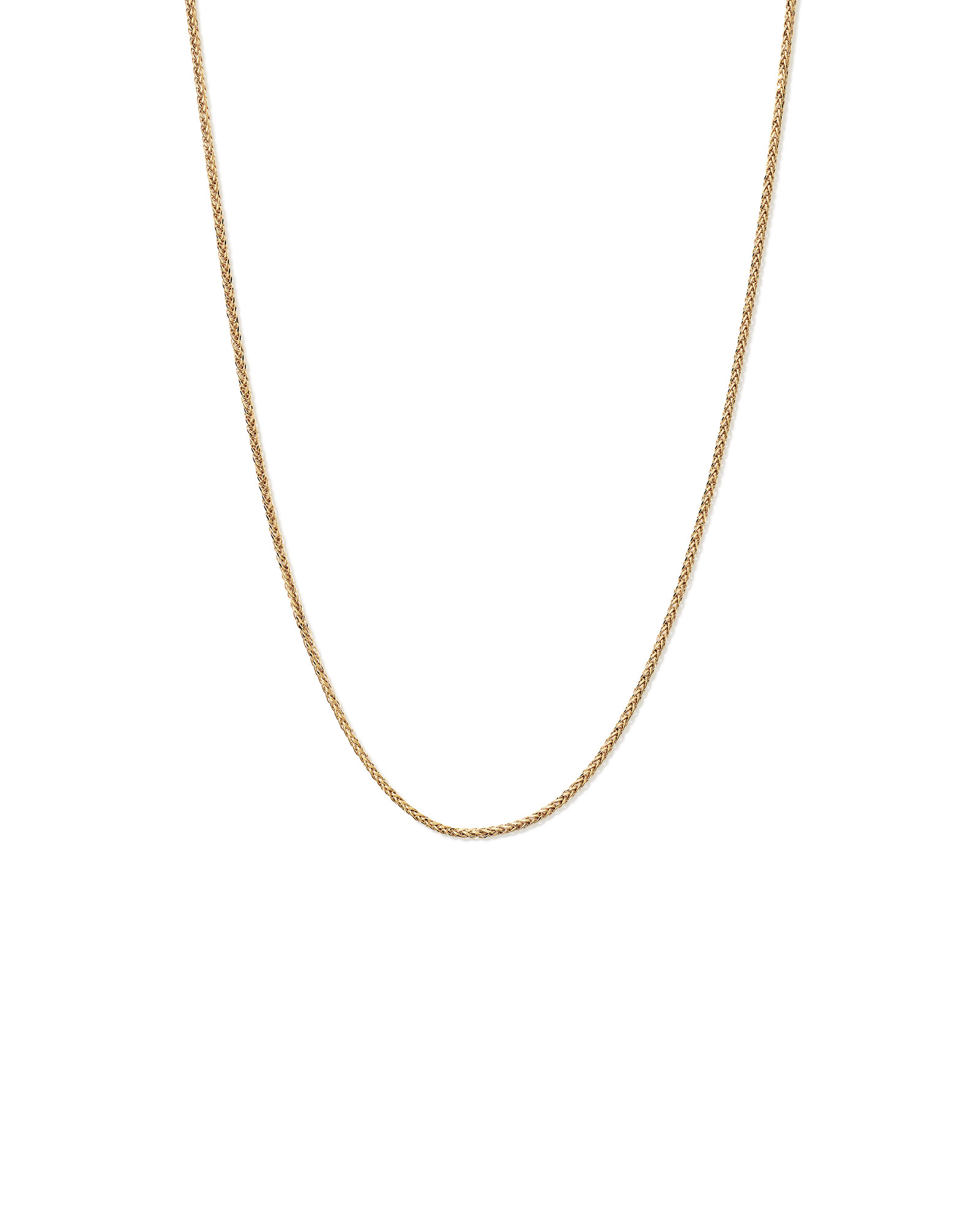 60cm (24") 2.3mm Width Wheat Chain in 10kt Yellow Gold
