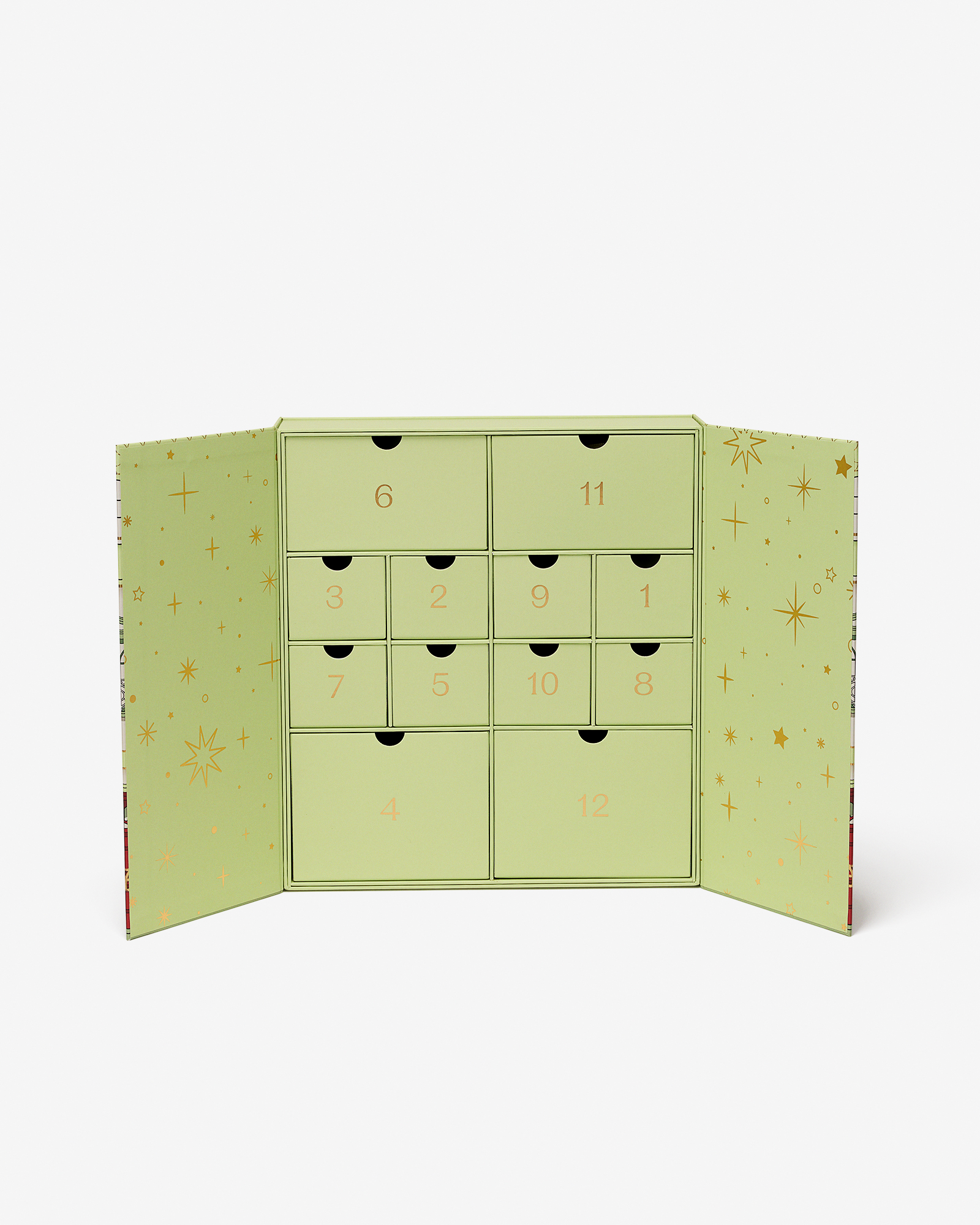 12 Day Jewellery Advent Calendar in 18kt Gold Vermeil