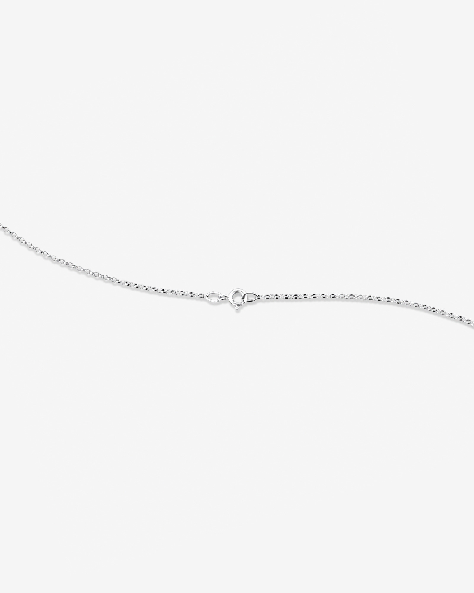 F Initial Necklace with 0.10 Carat TW of Diamonds in 10kt White Gold