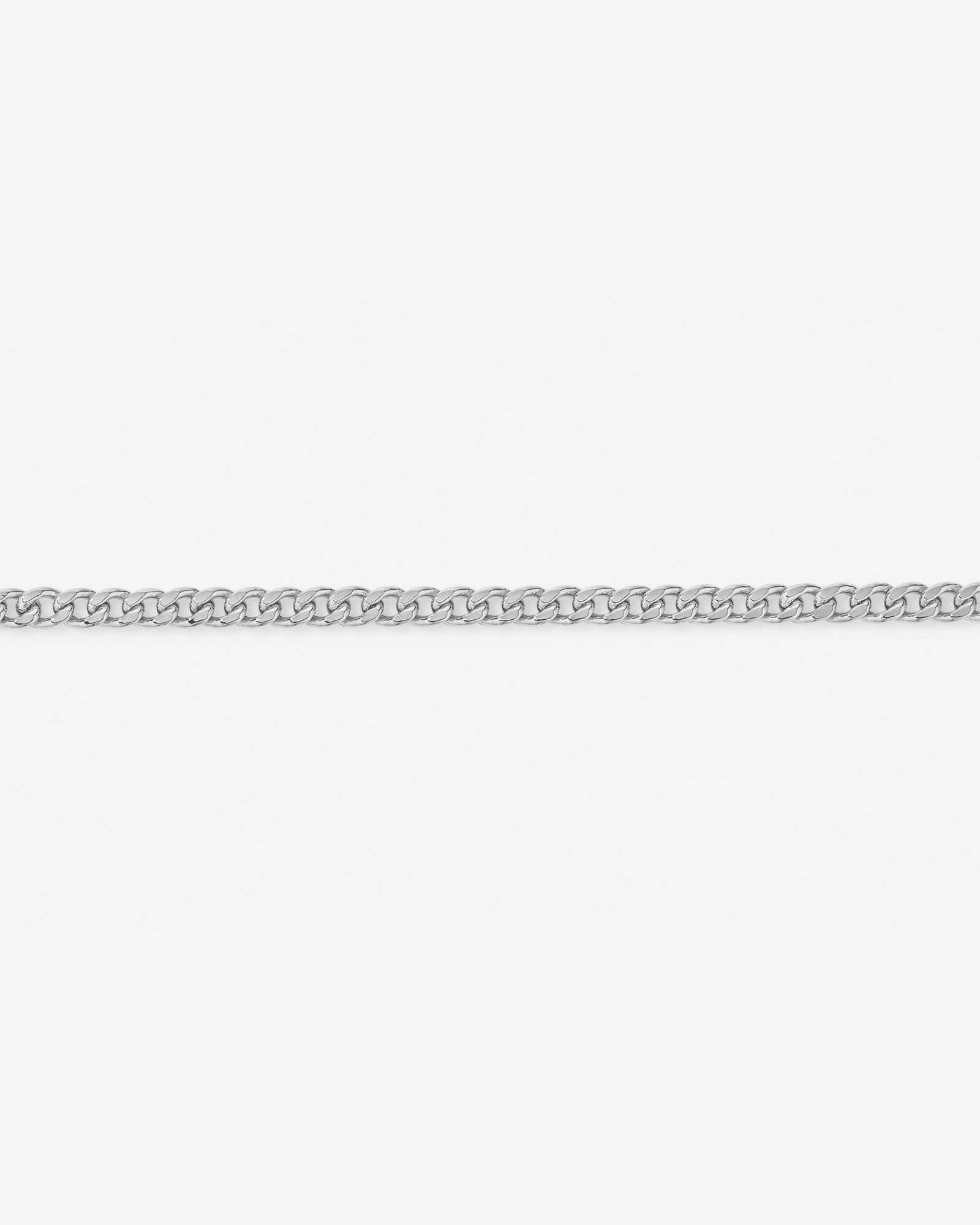 17cm (22") 5.5mm Width Semi Solid Diamond Cut Curb Bracelet in 10kt Gold