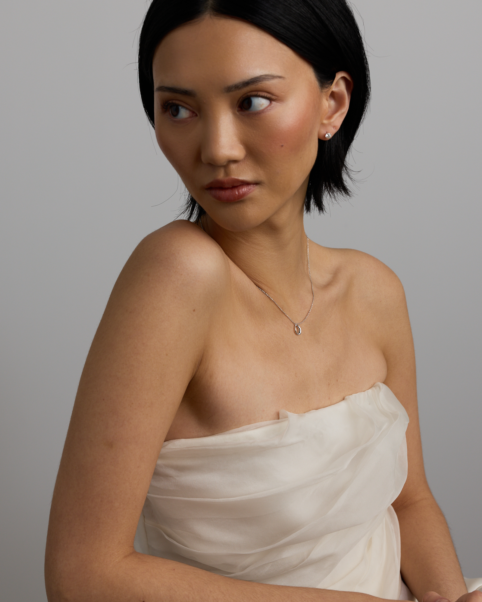 Mini Spirits Bay Necklace in Sterling Silver