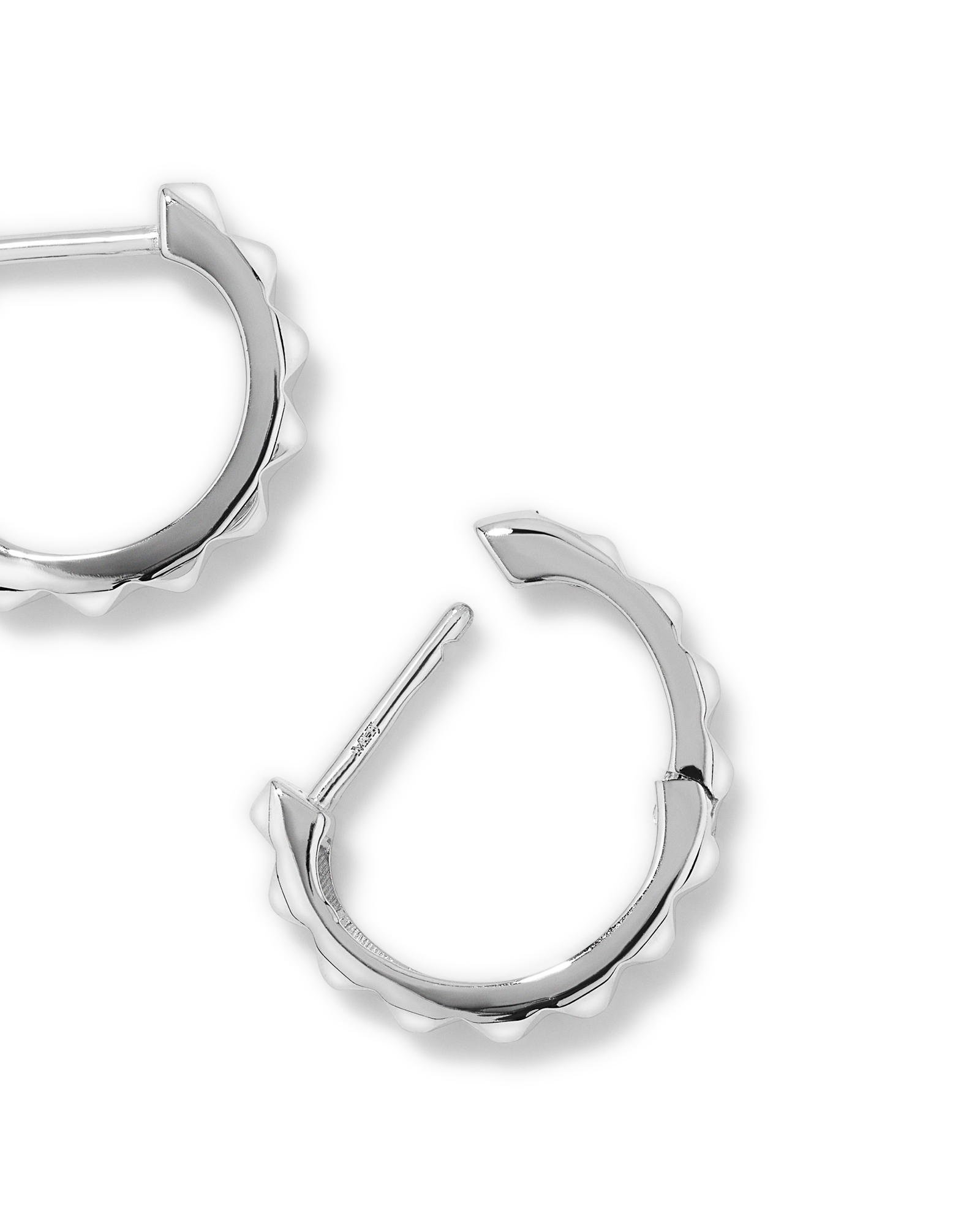 Créoles Signature Connect en Argent Sterling
