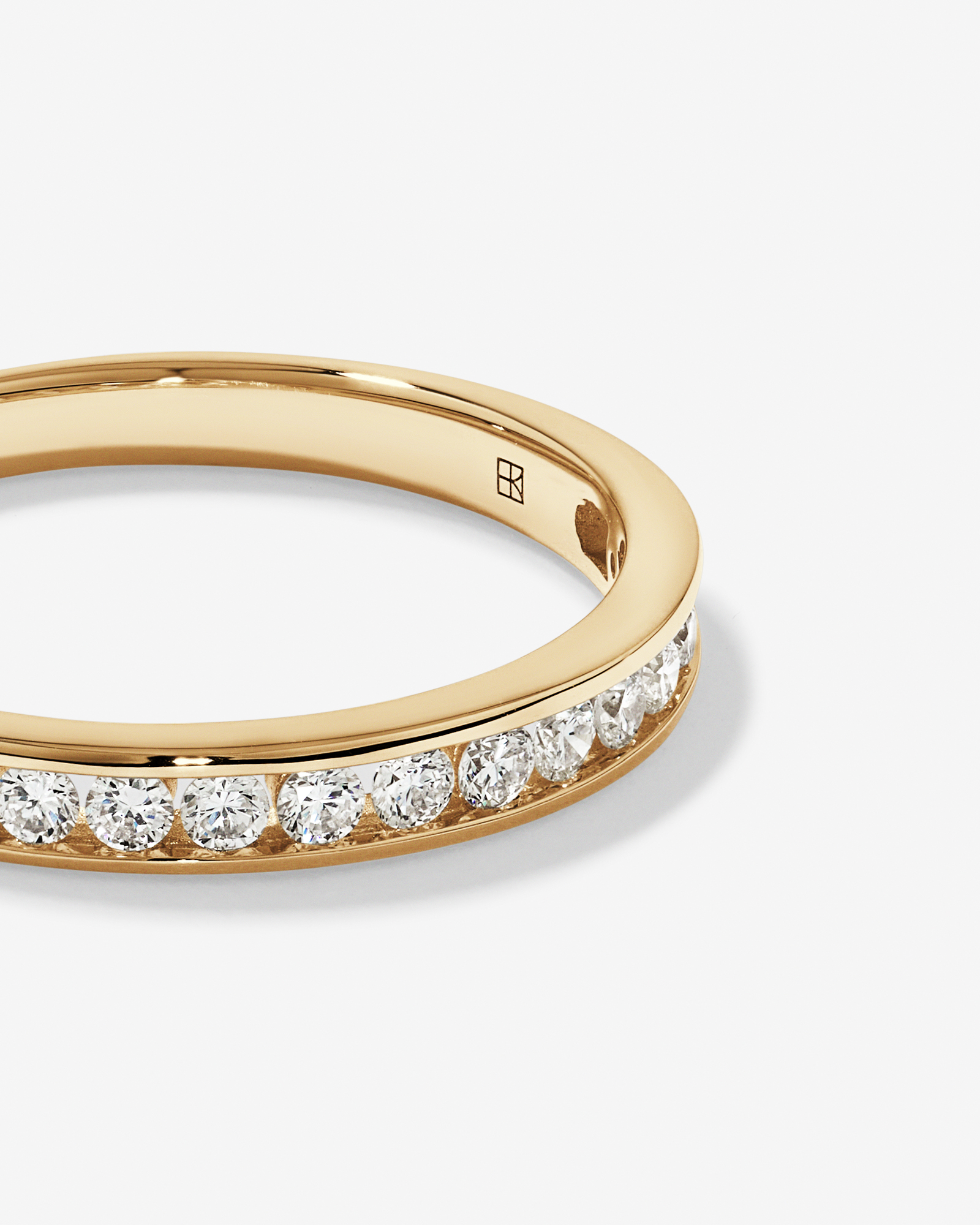 0.30 Carat TW Round Brilliant Laboratory-Grown Diamond Wedding Ring 14kt Yellow Gold