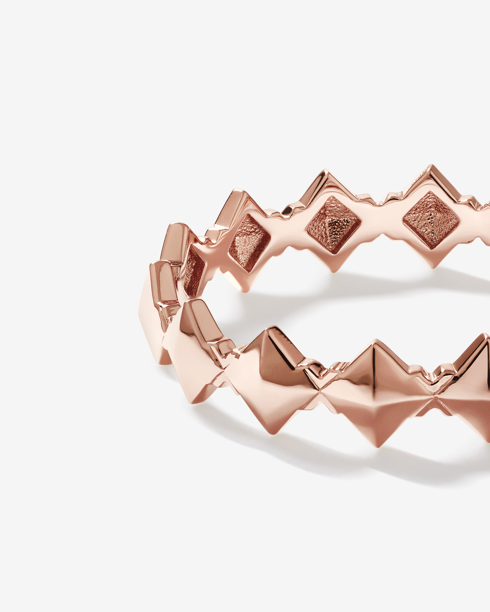 Signature Connect Point Ring 10kt Rose Gold