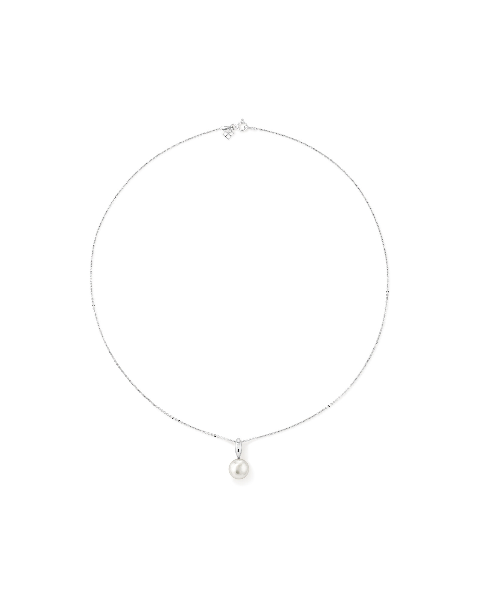 Pendentif avec perle de culture d'eau douce en argent sterling