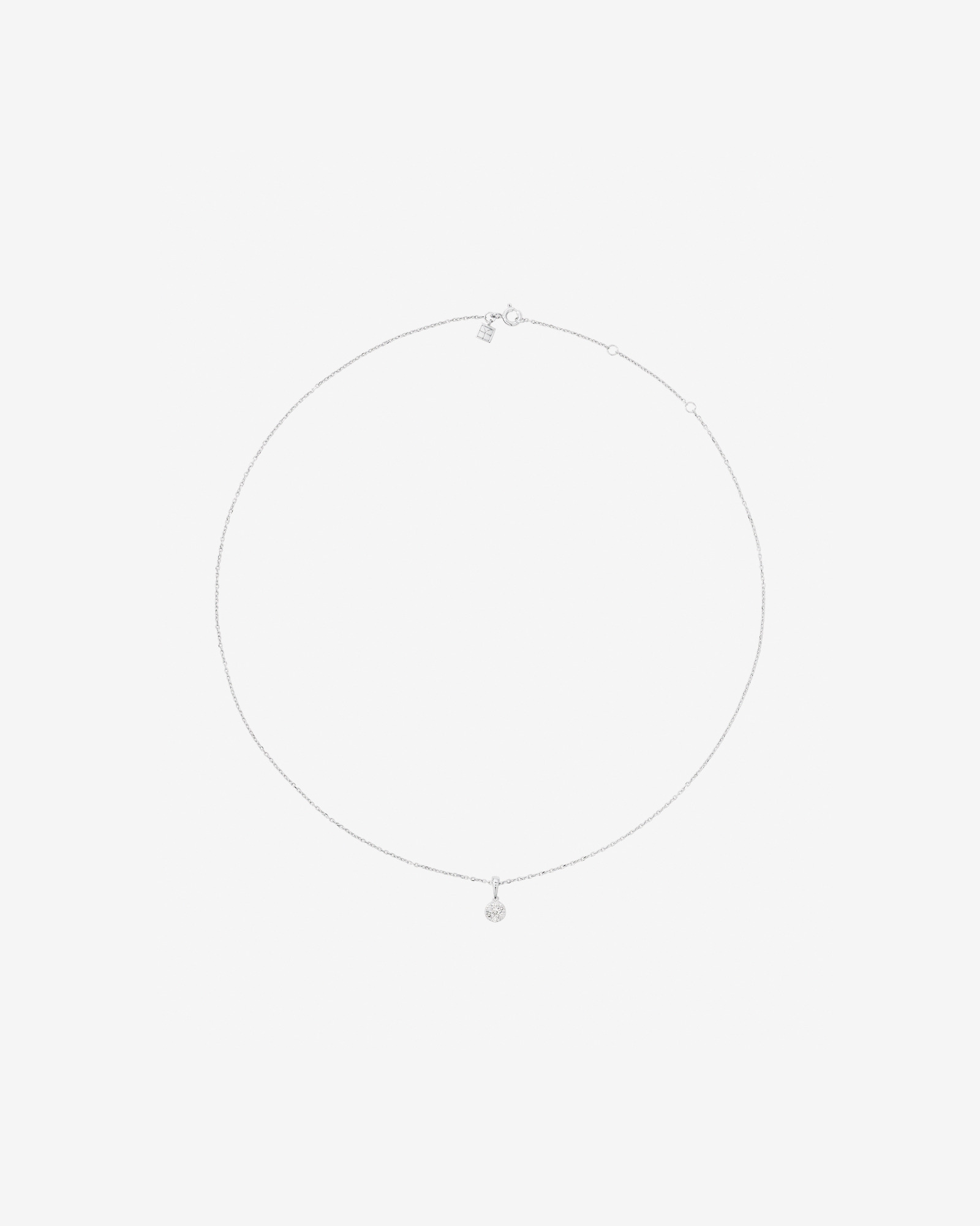 0.27 Carat TW Round Shape Laboratory-Grown Diamond Multistone Pendant & Stud Earrings Box Set in Sterling Silver