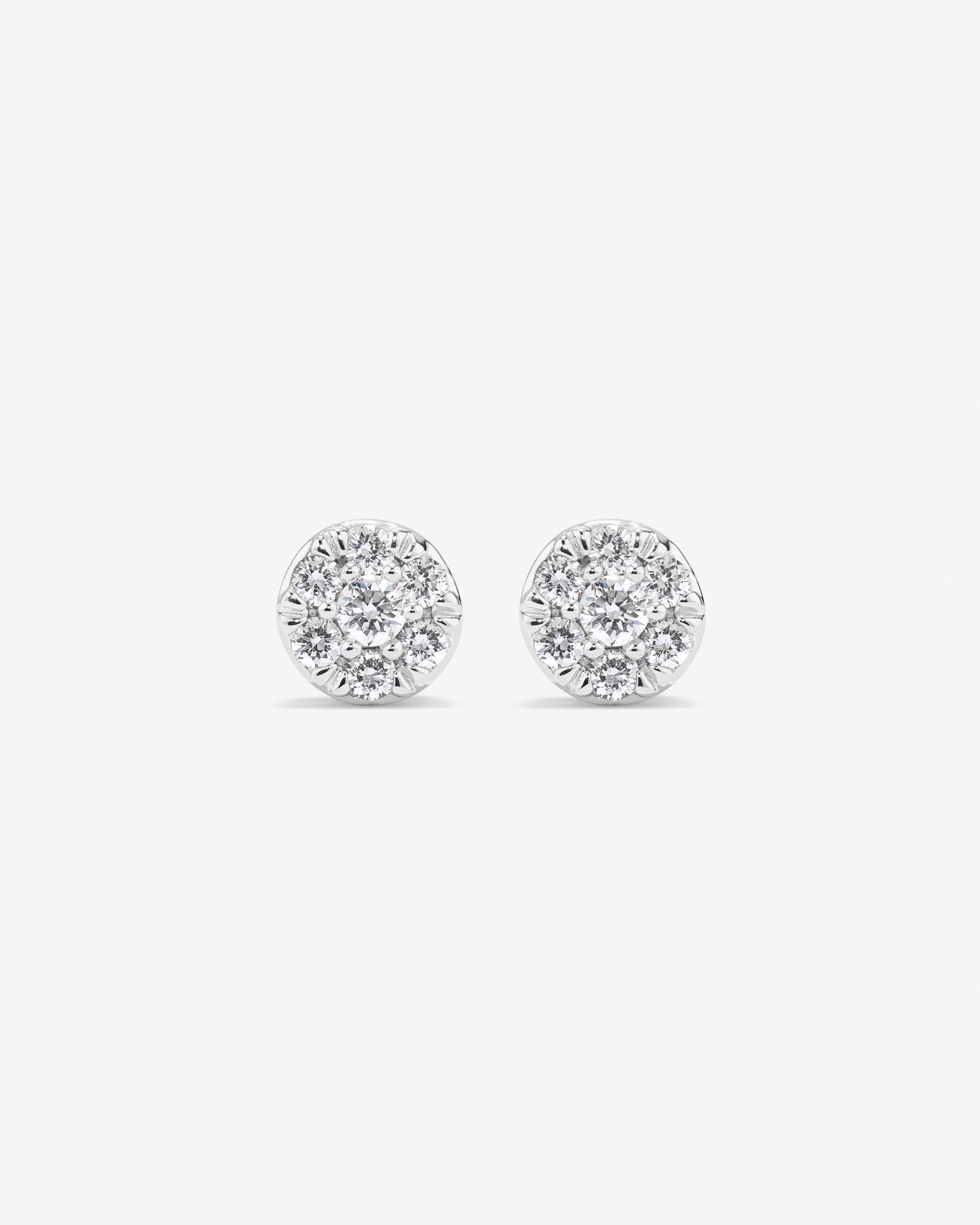 0.27 Carat TW Round Shape Laboratory-Grown Diamond Multistone Pendant & Stud Earrings Box Set in Sterling Silver