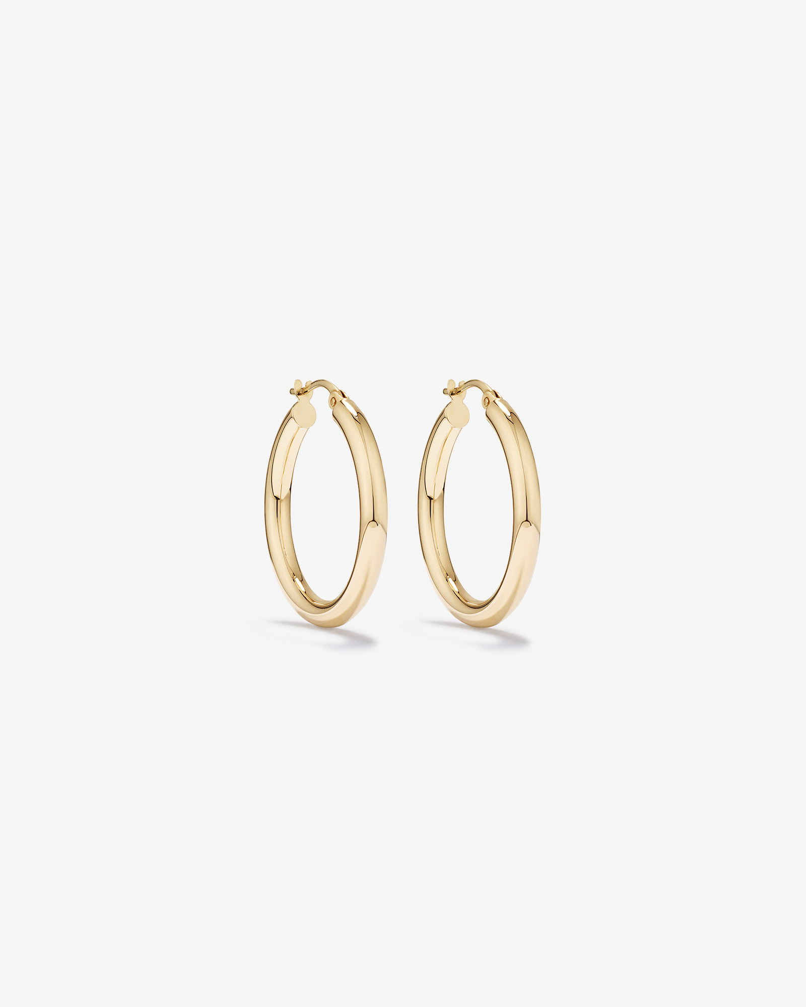 20mm Hoop Earrings in 10kt Yellow Gold