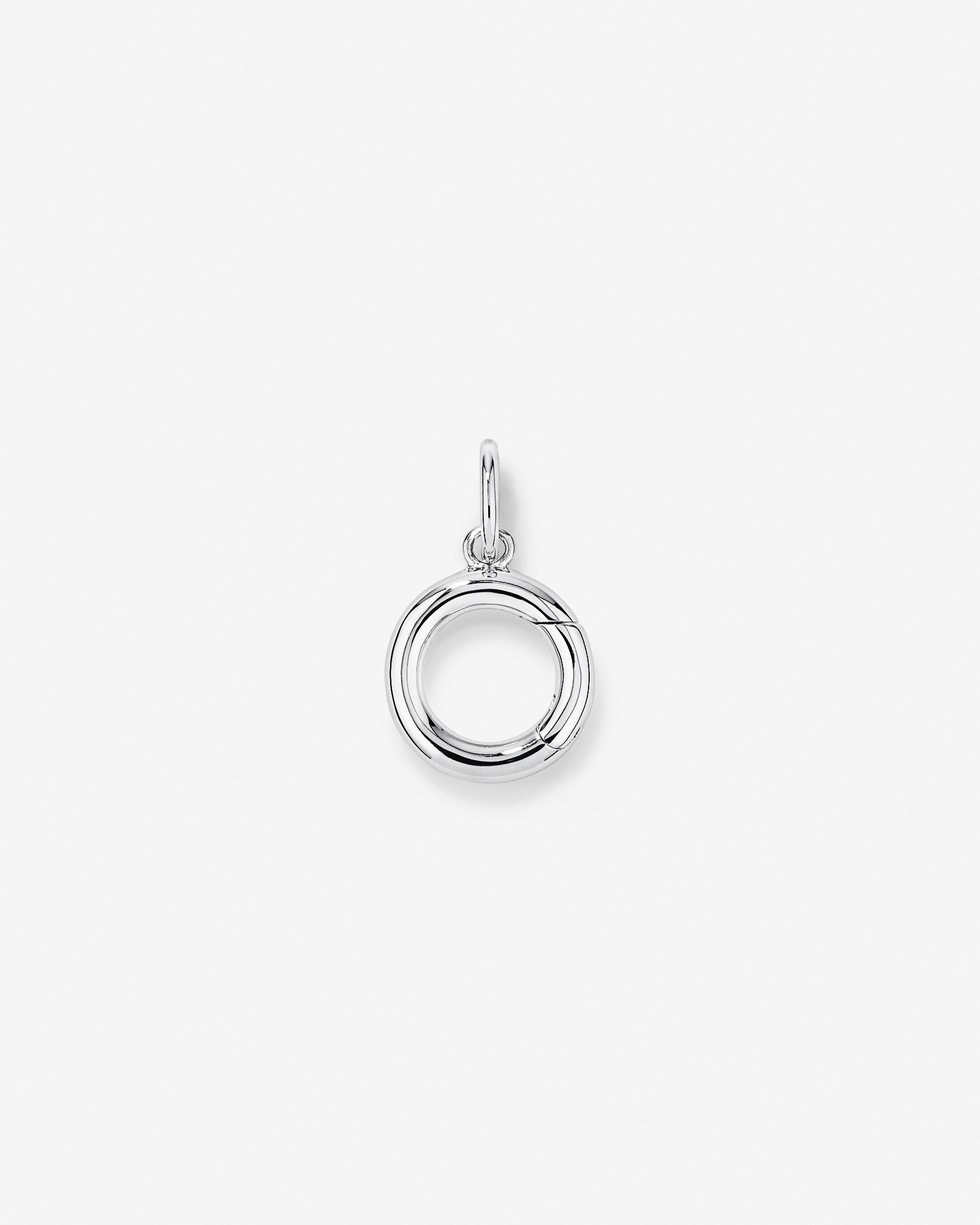 Rehausseur de pendentif poli de 13 mm en argent sterling