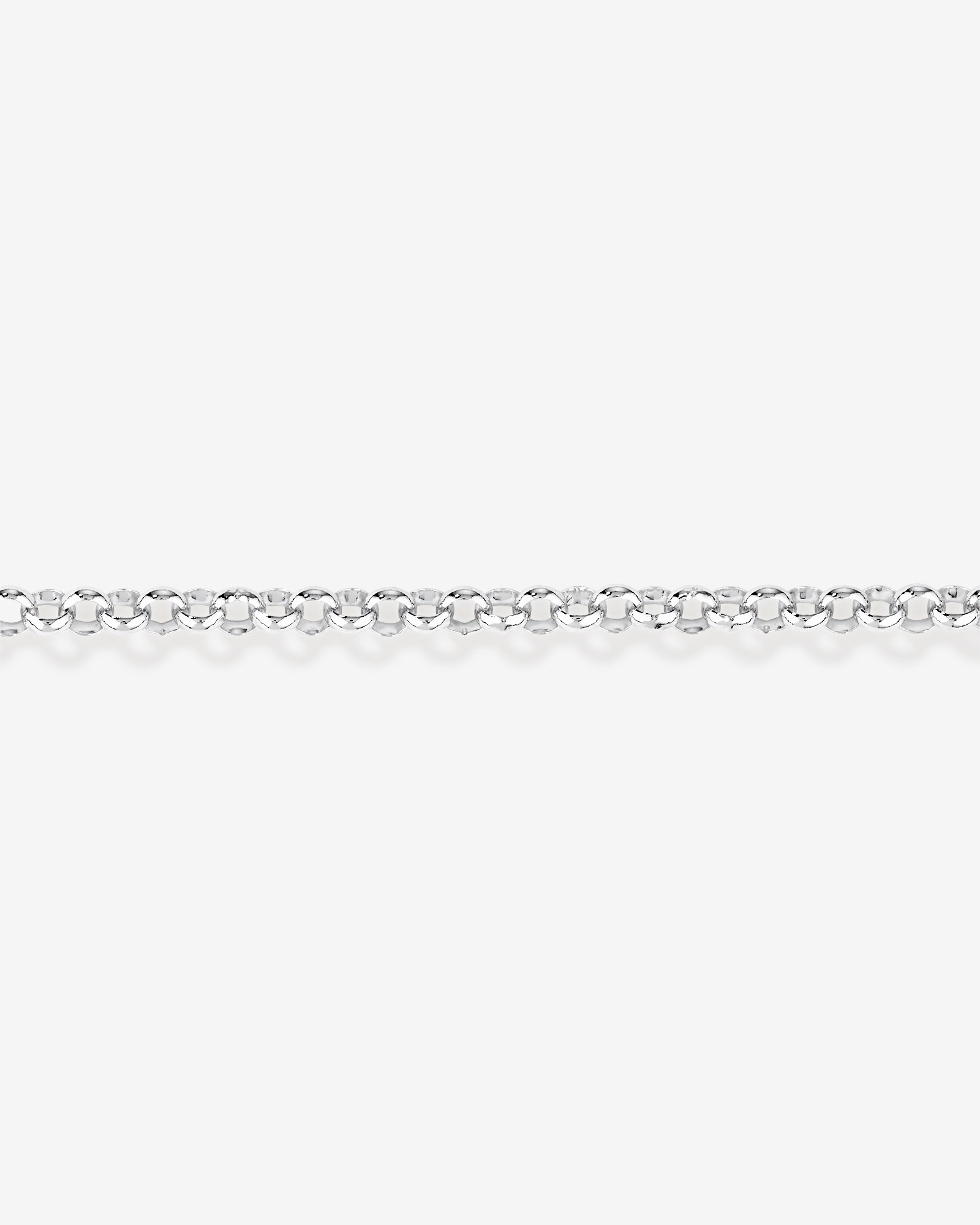 19cm (7.5") Belcher Bracelet in Sterling Silver