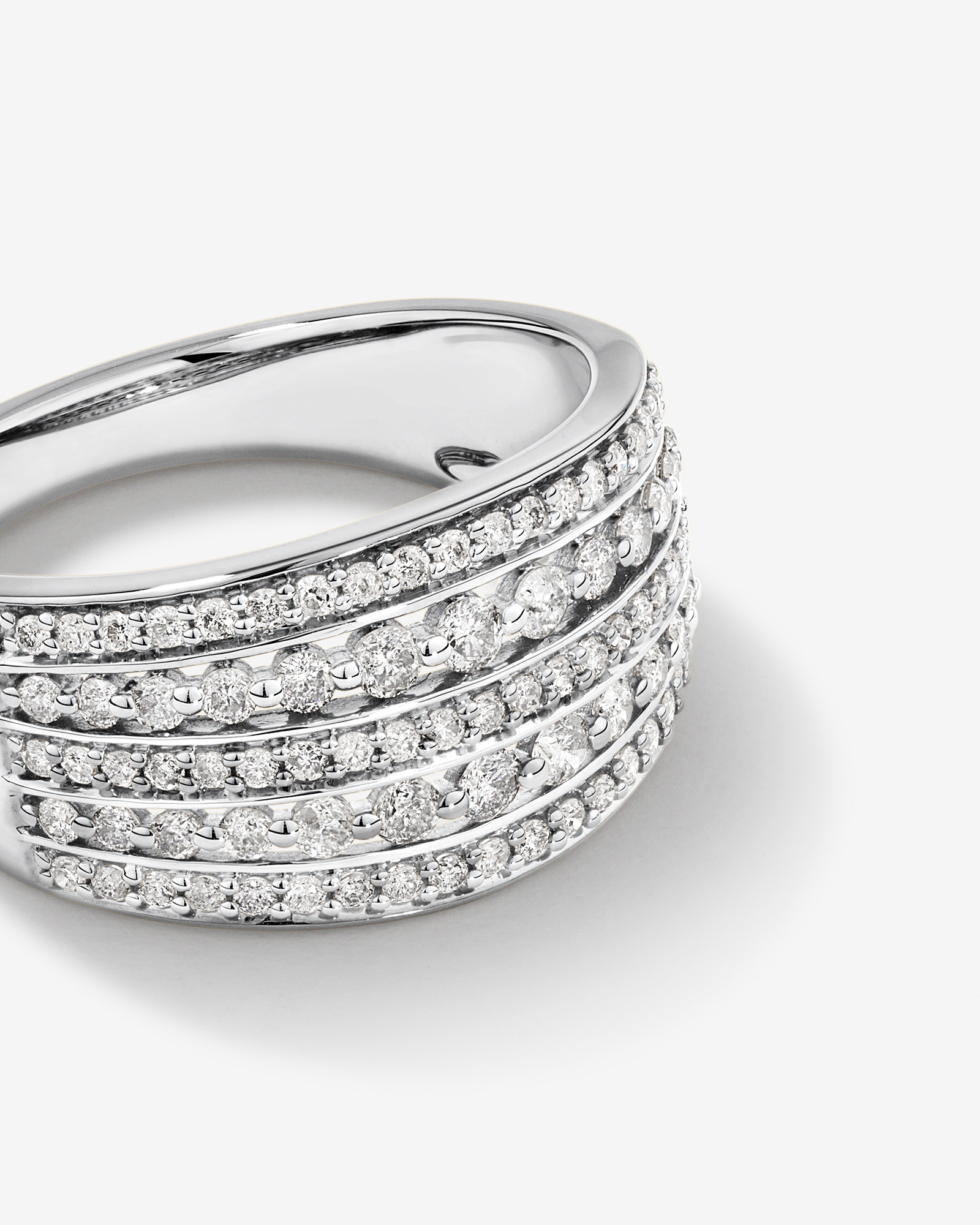 0.70 Carat TW Infinite Diamonds Ring in 10kt White Gold