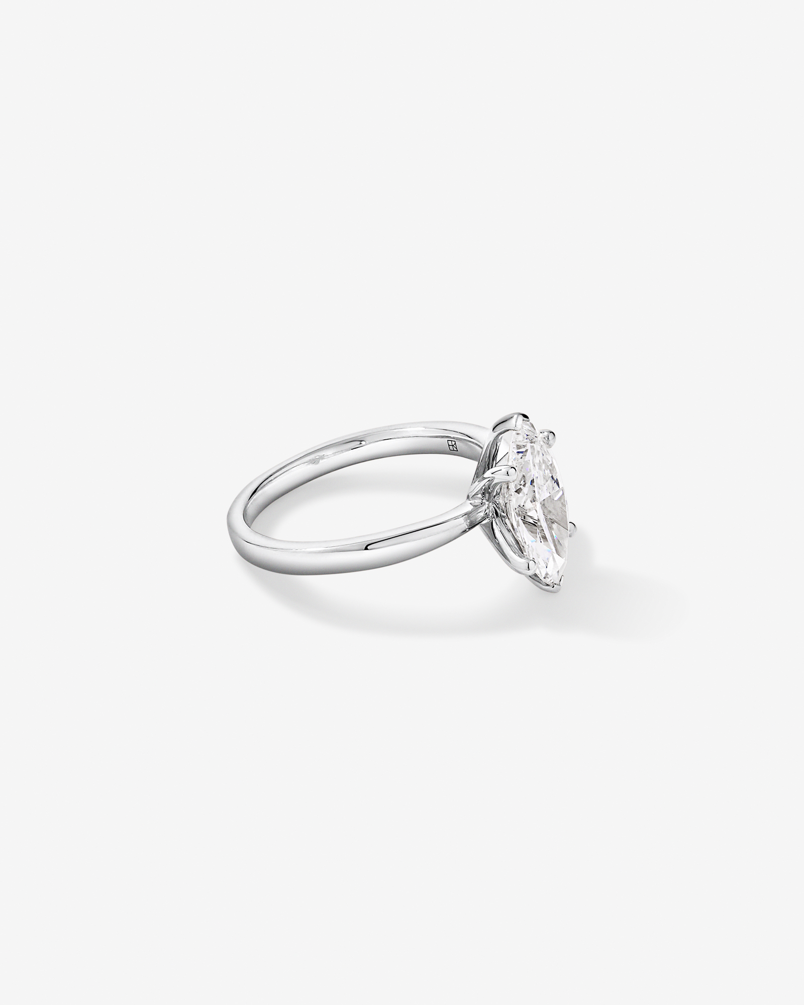 2.00 Carat TW Laboratory-Grown Diamond Marquise Solitaire Ring 14kt Gold