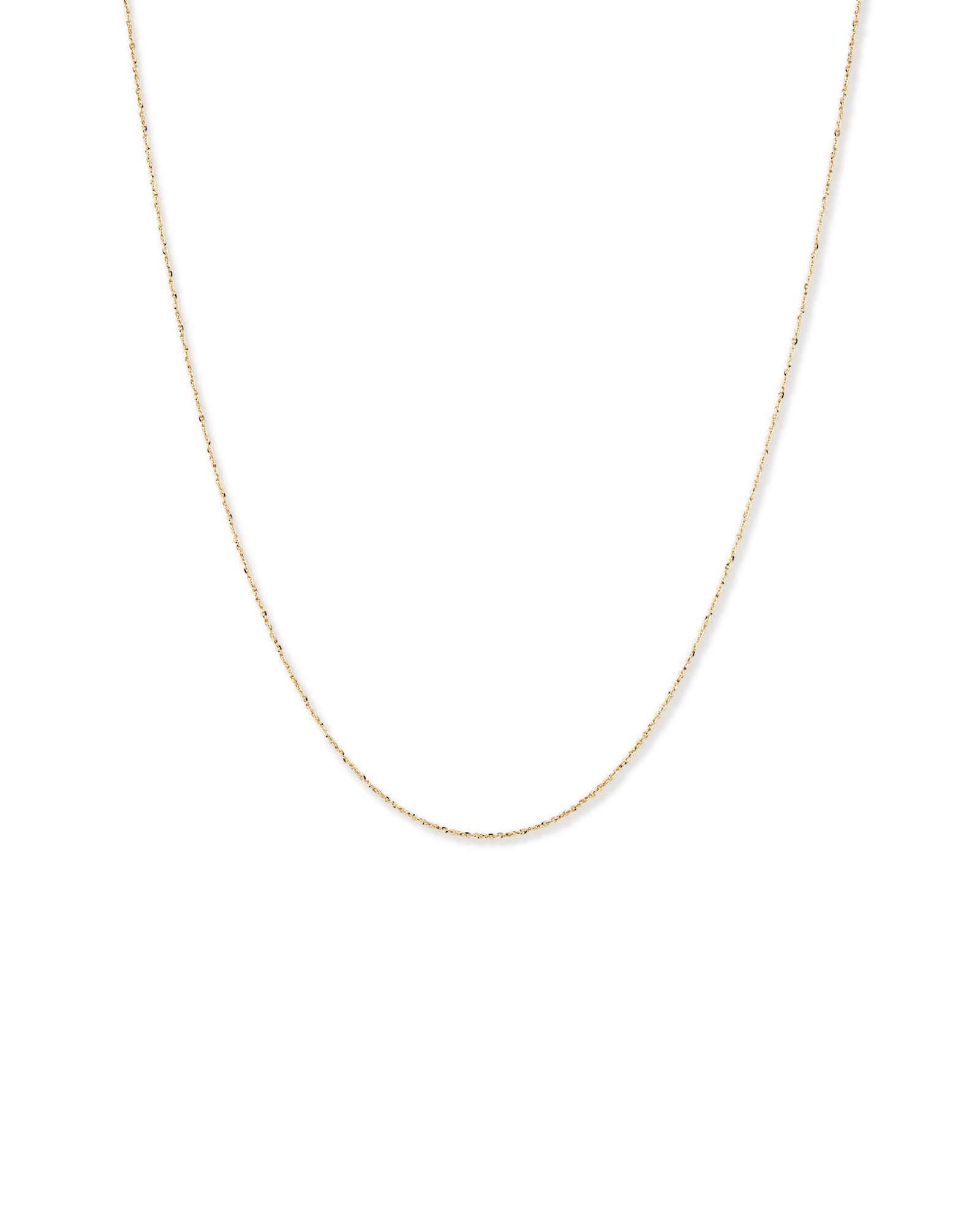 50cm (20") Fine Rolo Chain in 10kt Yellow Gold
