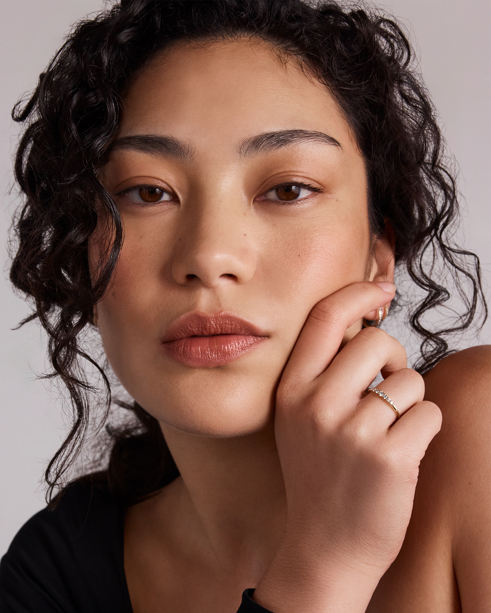 0.20 Carat TW Round Brilliant Graduated Diamond Ring in 10kt Yellow Gold