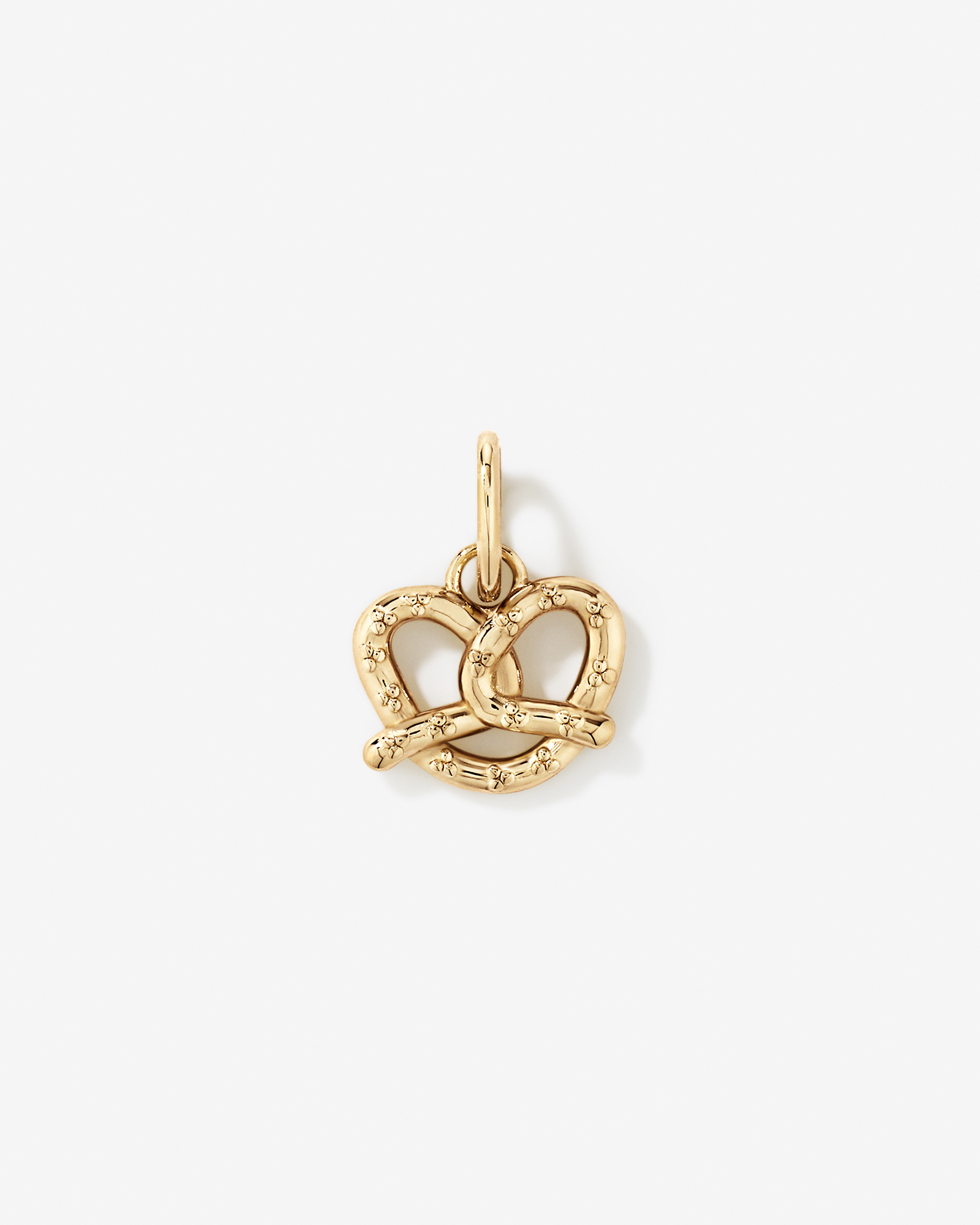 Pretzel Pendant in 18kt Vermeil