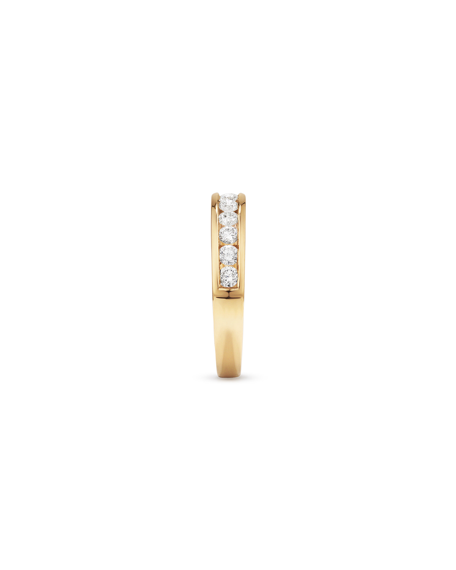 Wedding Ring with 0.50 Carat TW of Diamonds in 18kt Yellow Gold