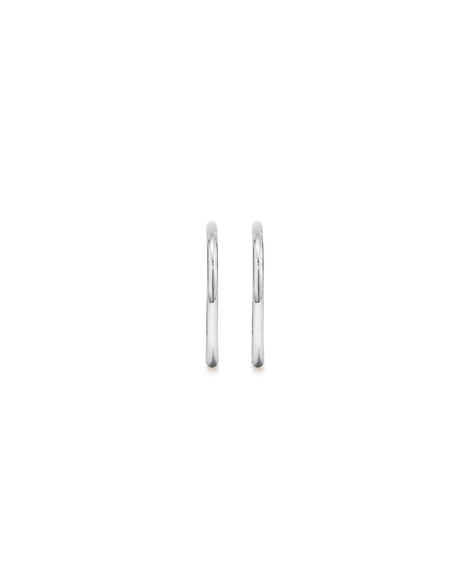 14mm Sleeper Earrings in Sterling Silver